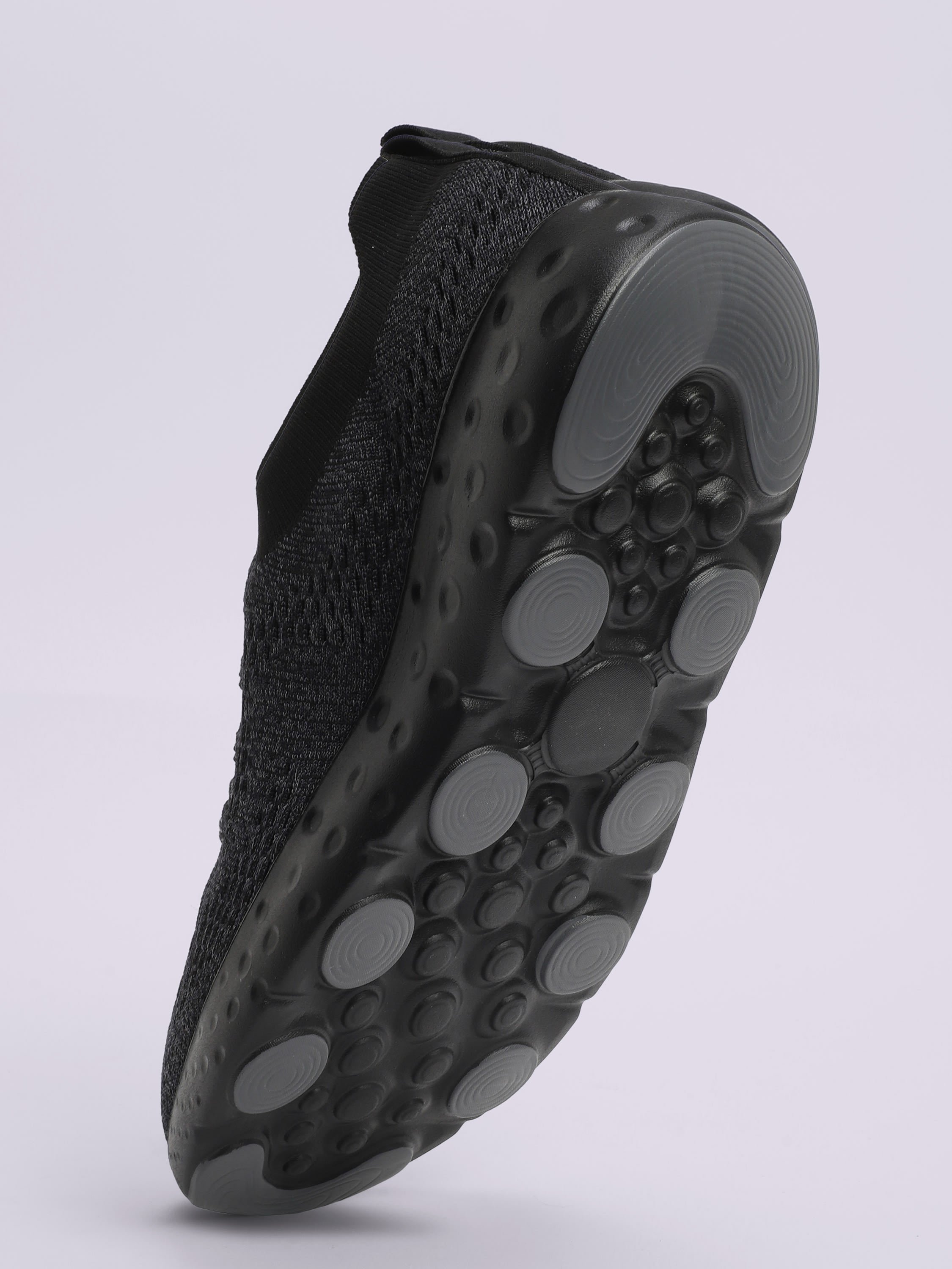 cult EZ+ Plush Men's Walking Shoes - Black/Grey