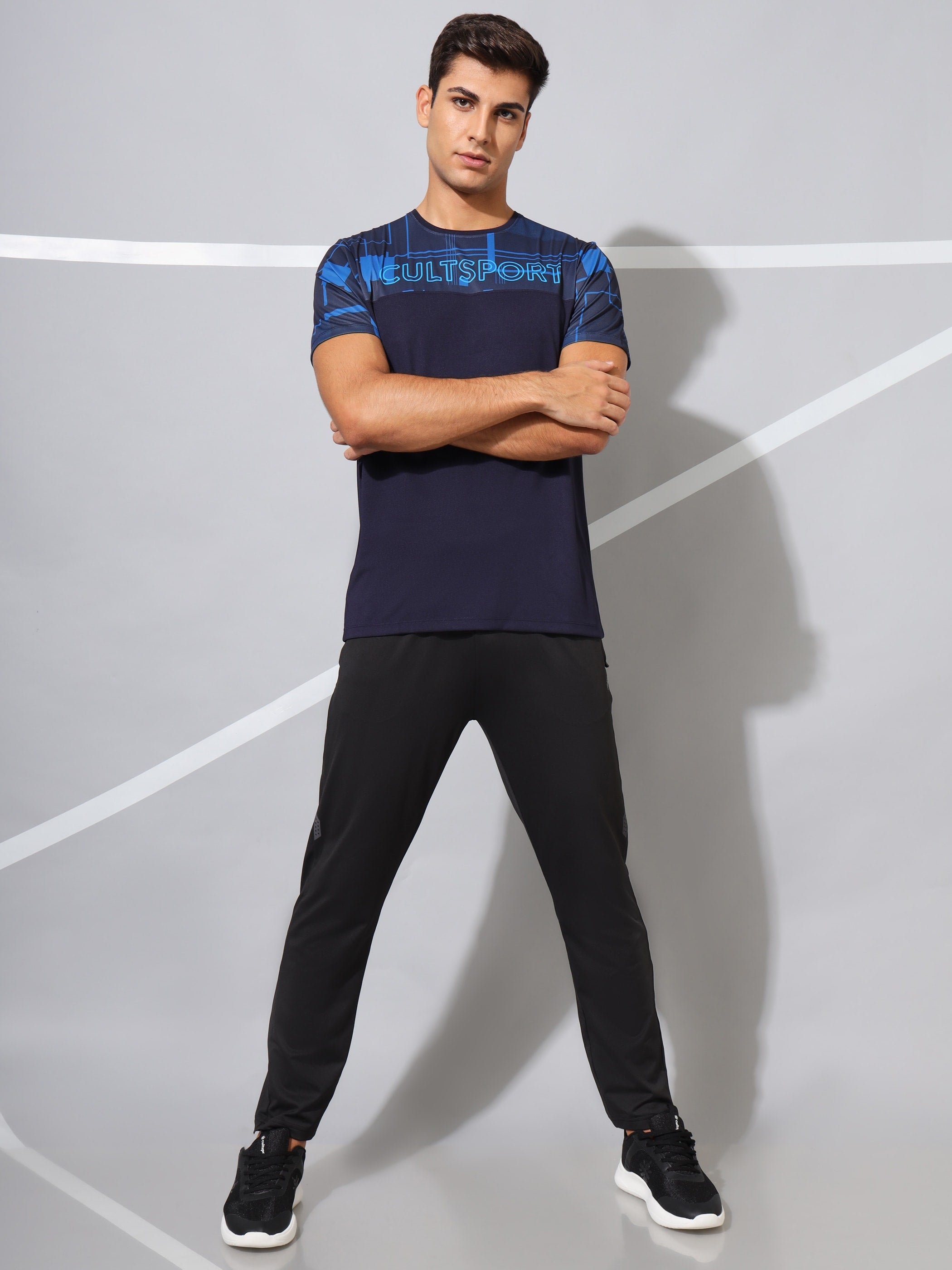 Placement Print Performance T-shirt