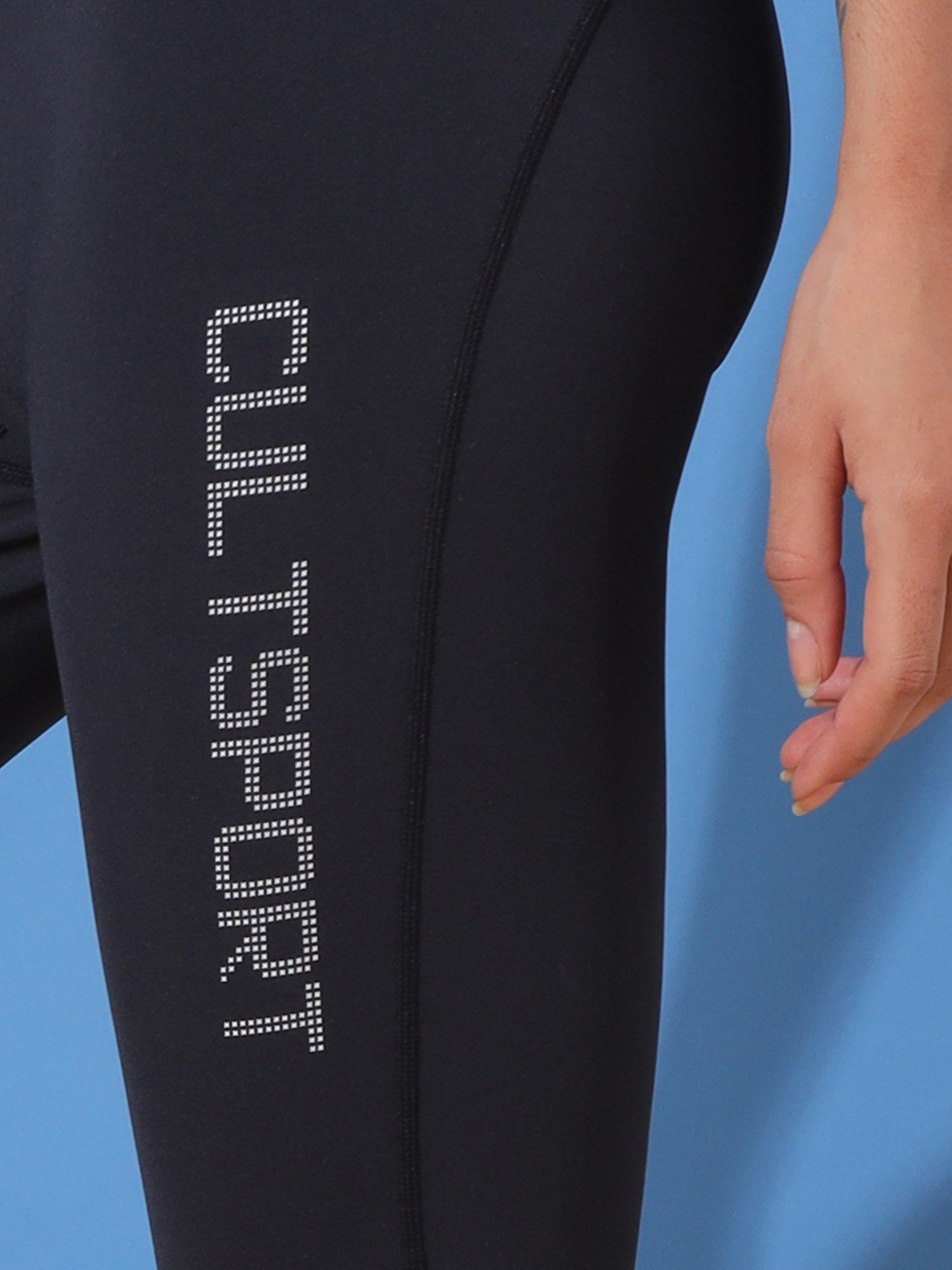 Play Pause Print High Waist Tights