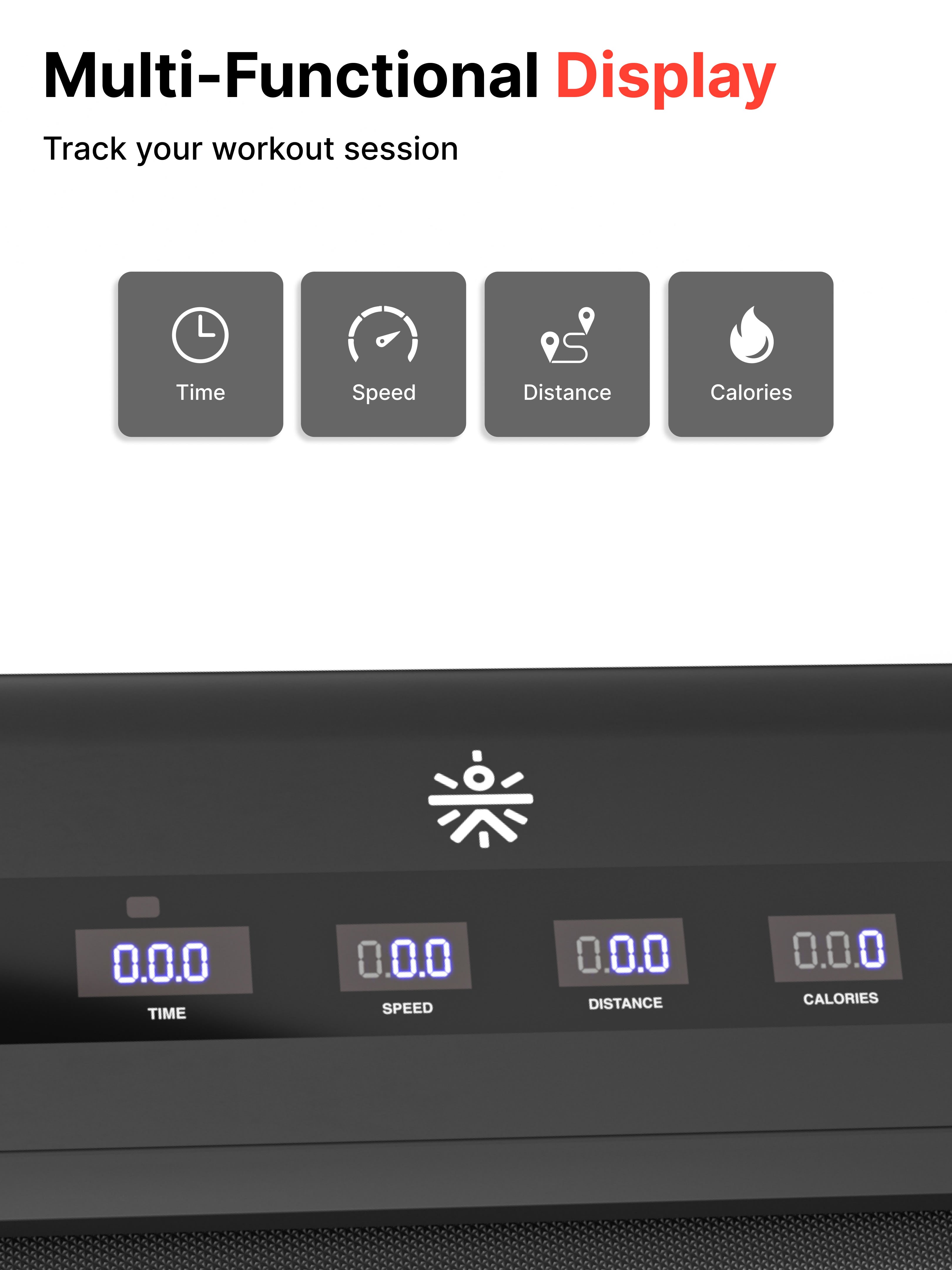 Walking pad Elite 4HP Peak | Max Speed-10kmph | Max Weight-120kg With Remote Access | Walking Pad for Home Use (with 6 months extended warranty)