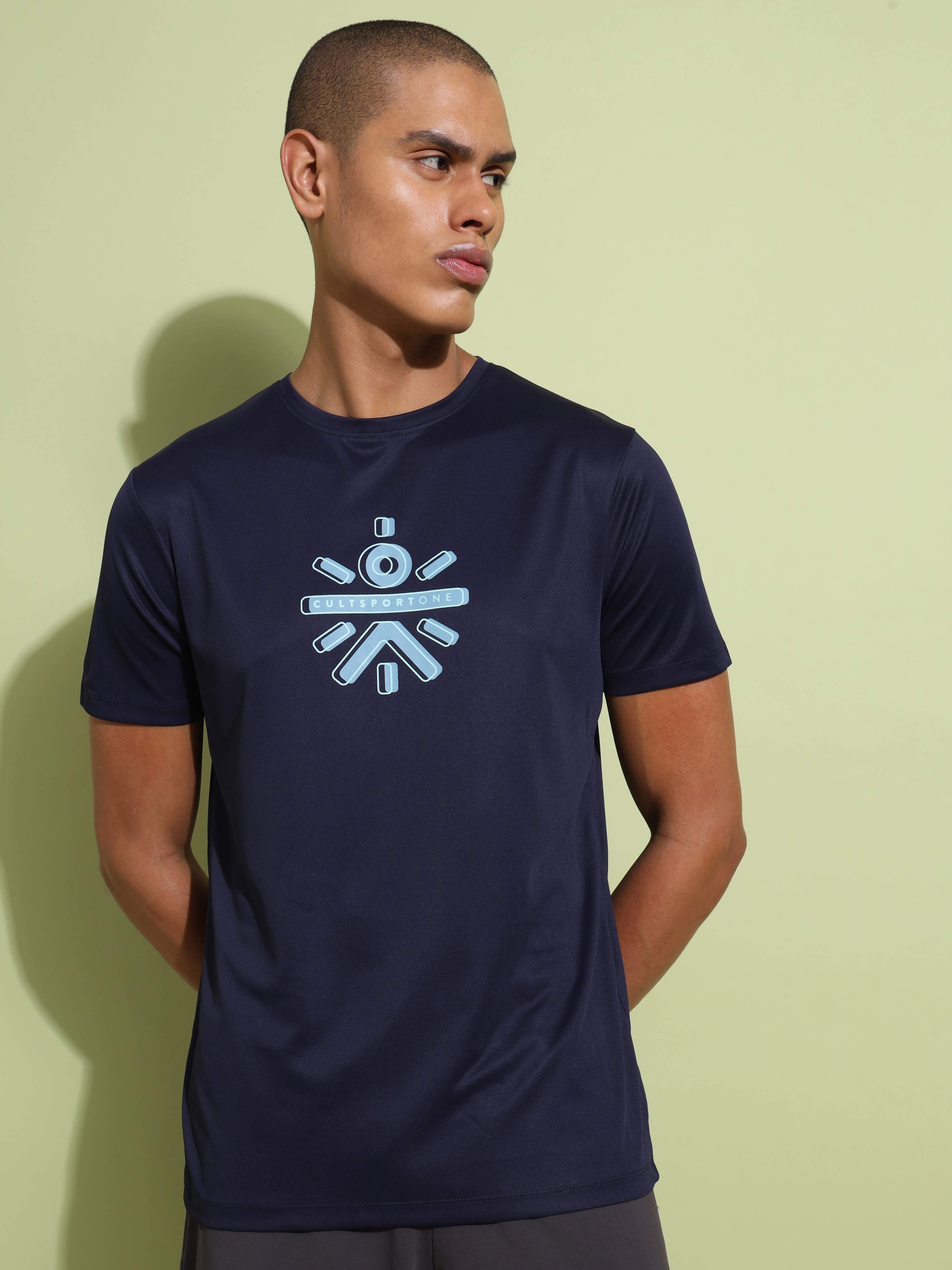 Logo Print Workout T-shirt