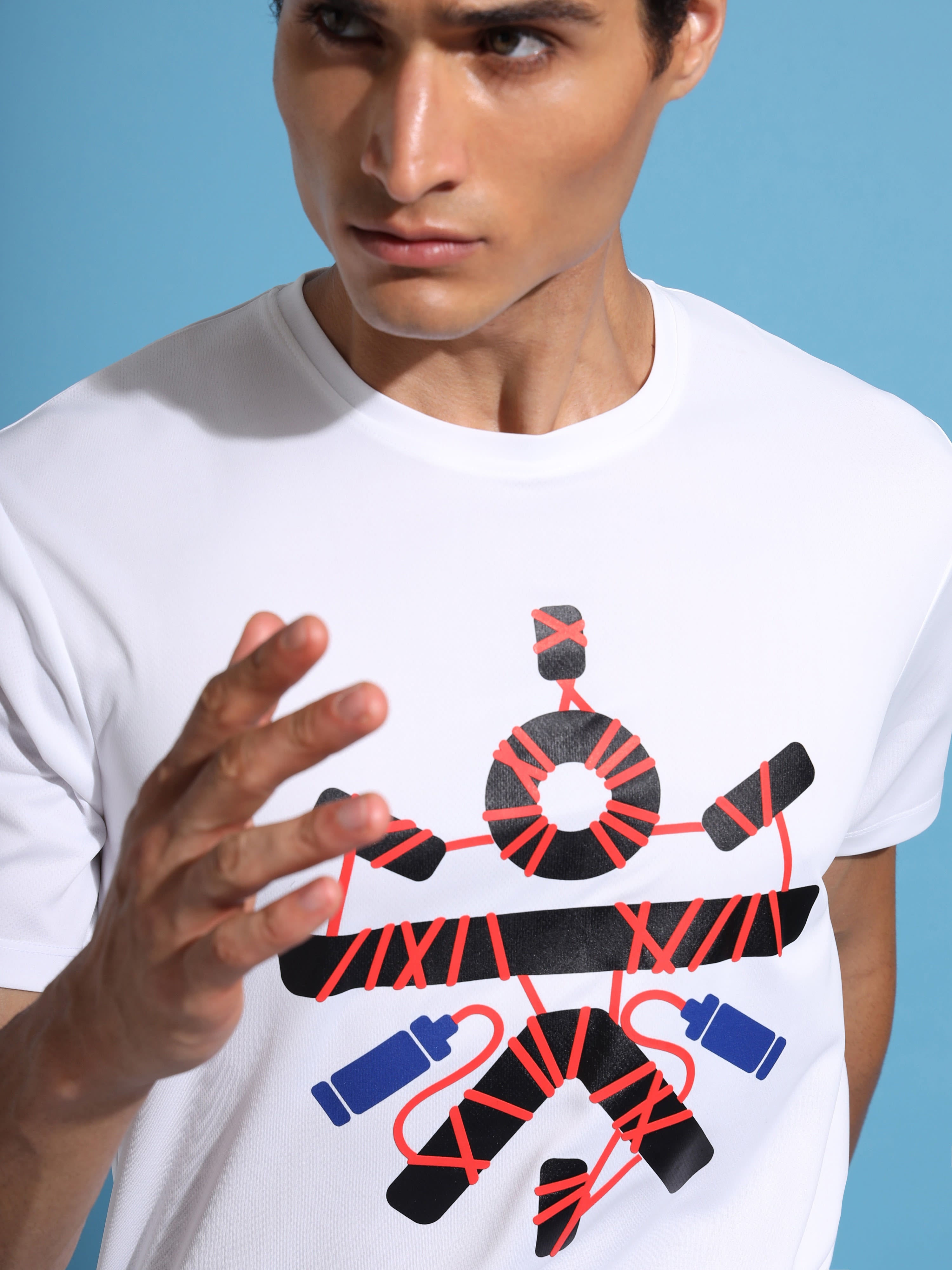 Graphic Print Performance T-shirt
