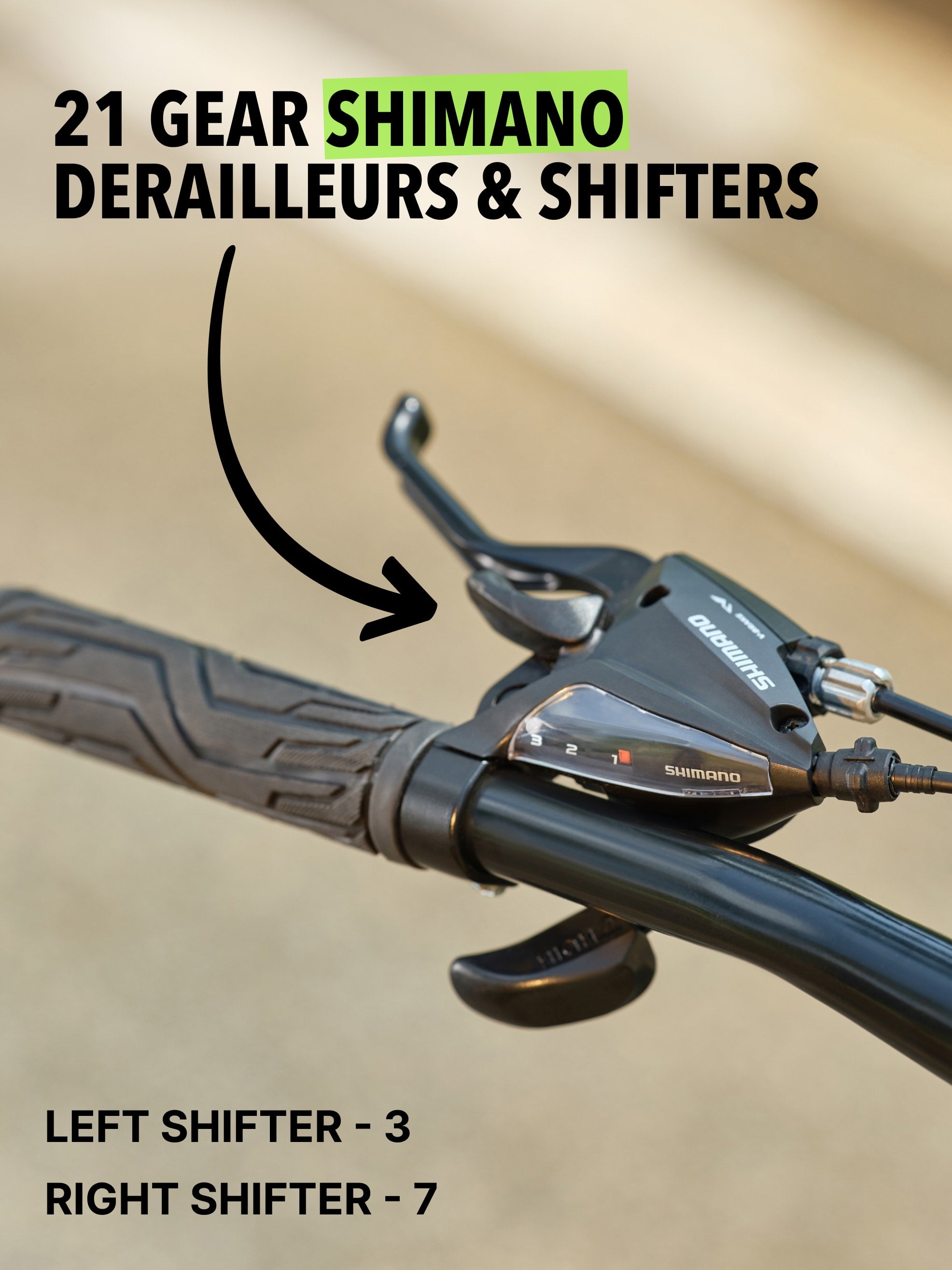 Neel Alloy 21 Speed Shimano Gear 26 inch Mountain Cycle, Dual Disc Brake, Front Suspension, Double Wall Alloy Rim,  White, Free Trainer Sessions, Cycling Event