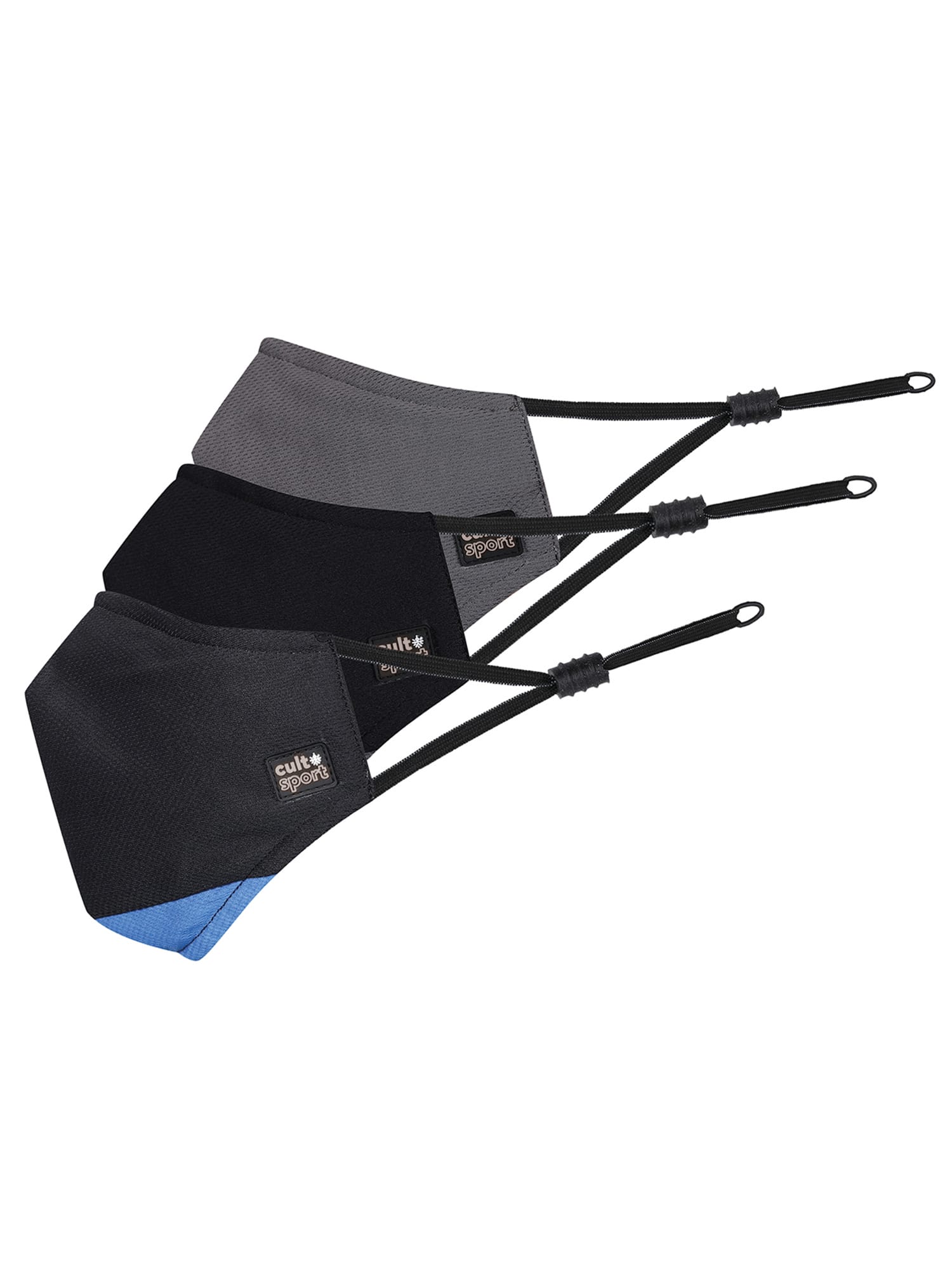 BREATHEFIT Adults Face Mask - Pack of 3