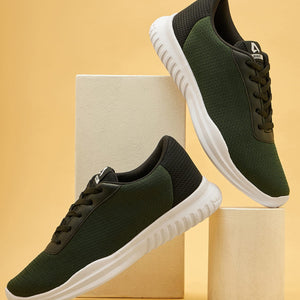 Avant Men's Nitro Casual Shoes - Olive/Black