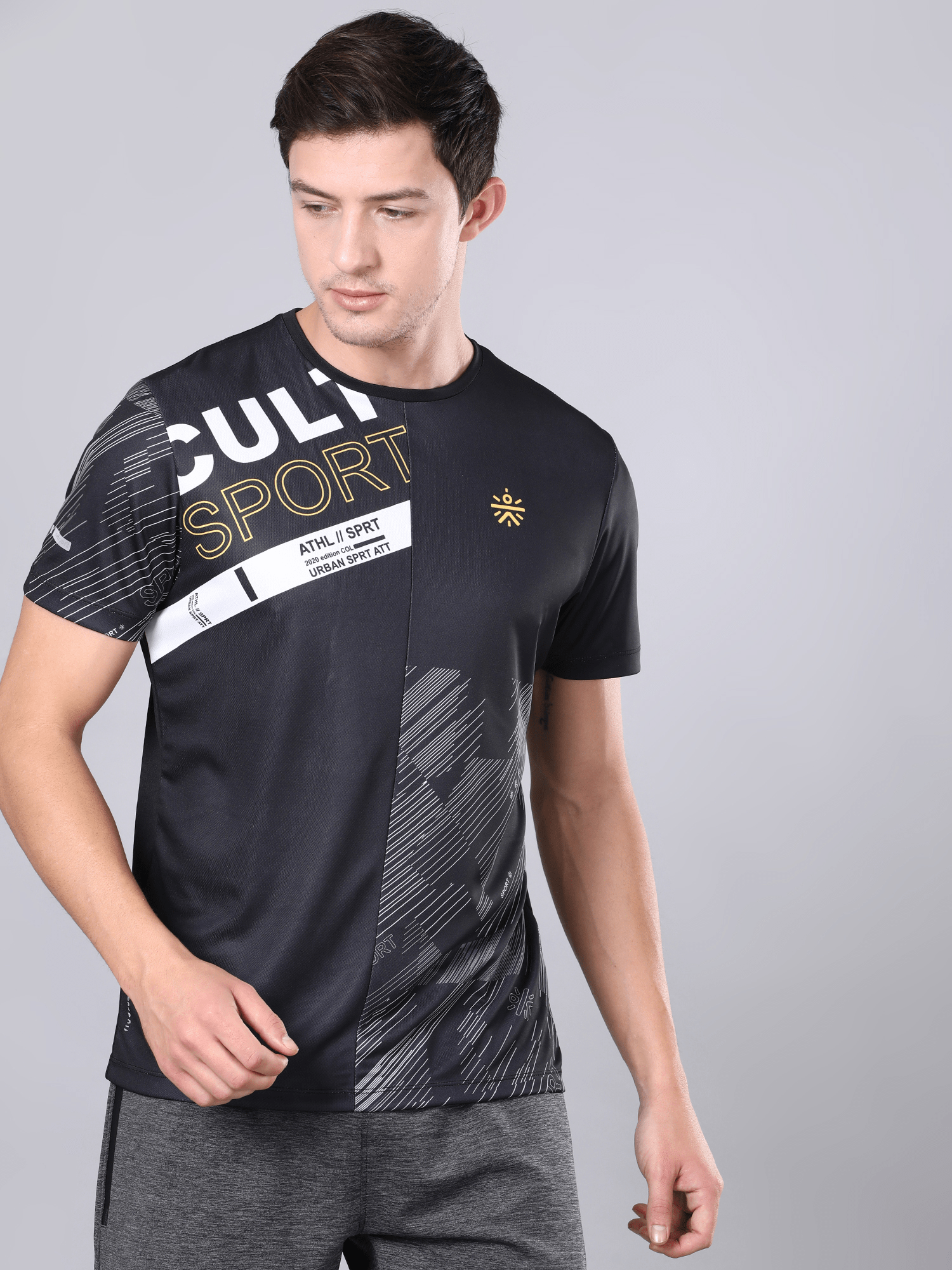 Dugout Pace Black Workout  Tee