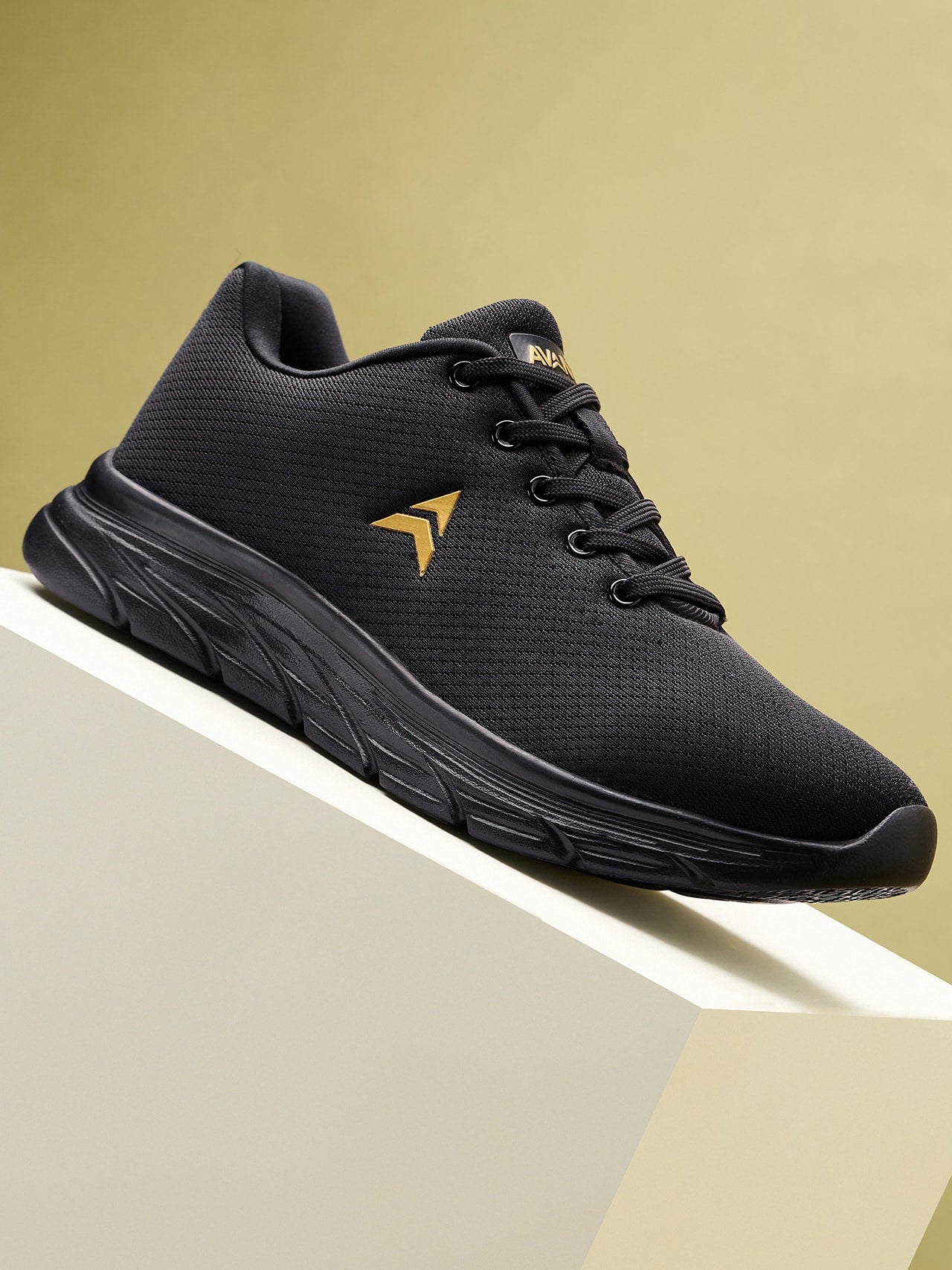 Avant Men's Marcus Walking Shoes-Black