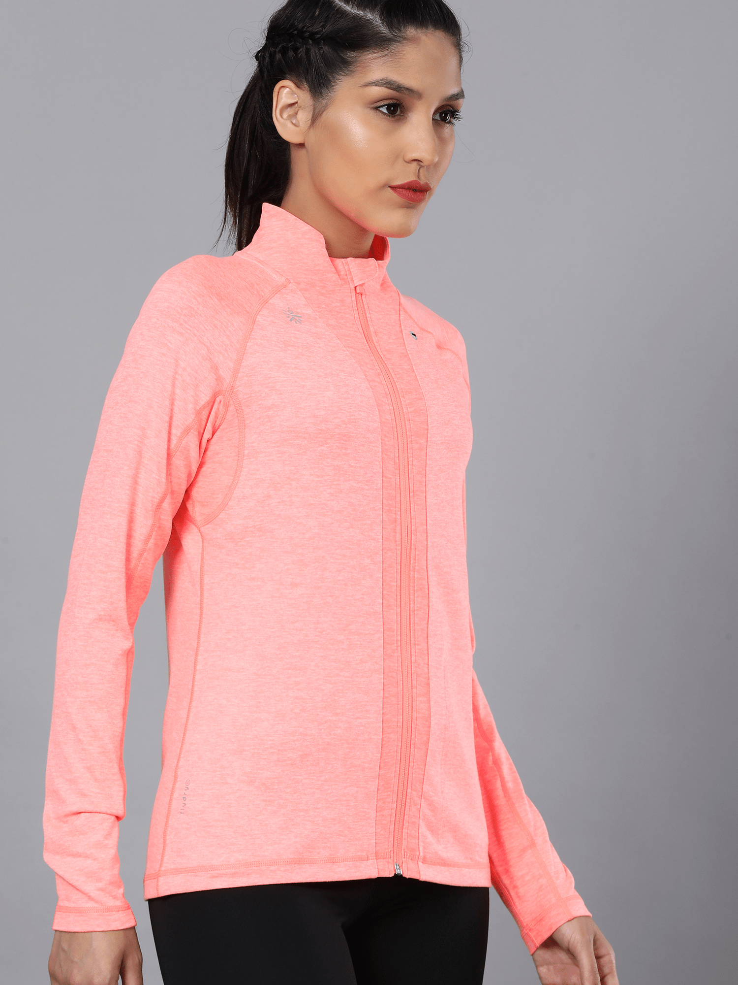 Vital Propel Pink Zip Through Sweatshirt
