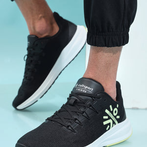 cult Firebird Men Running Shoes - Black