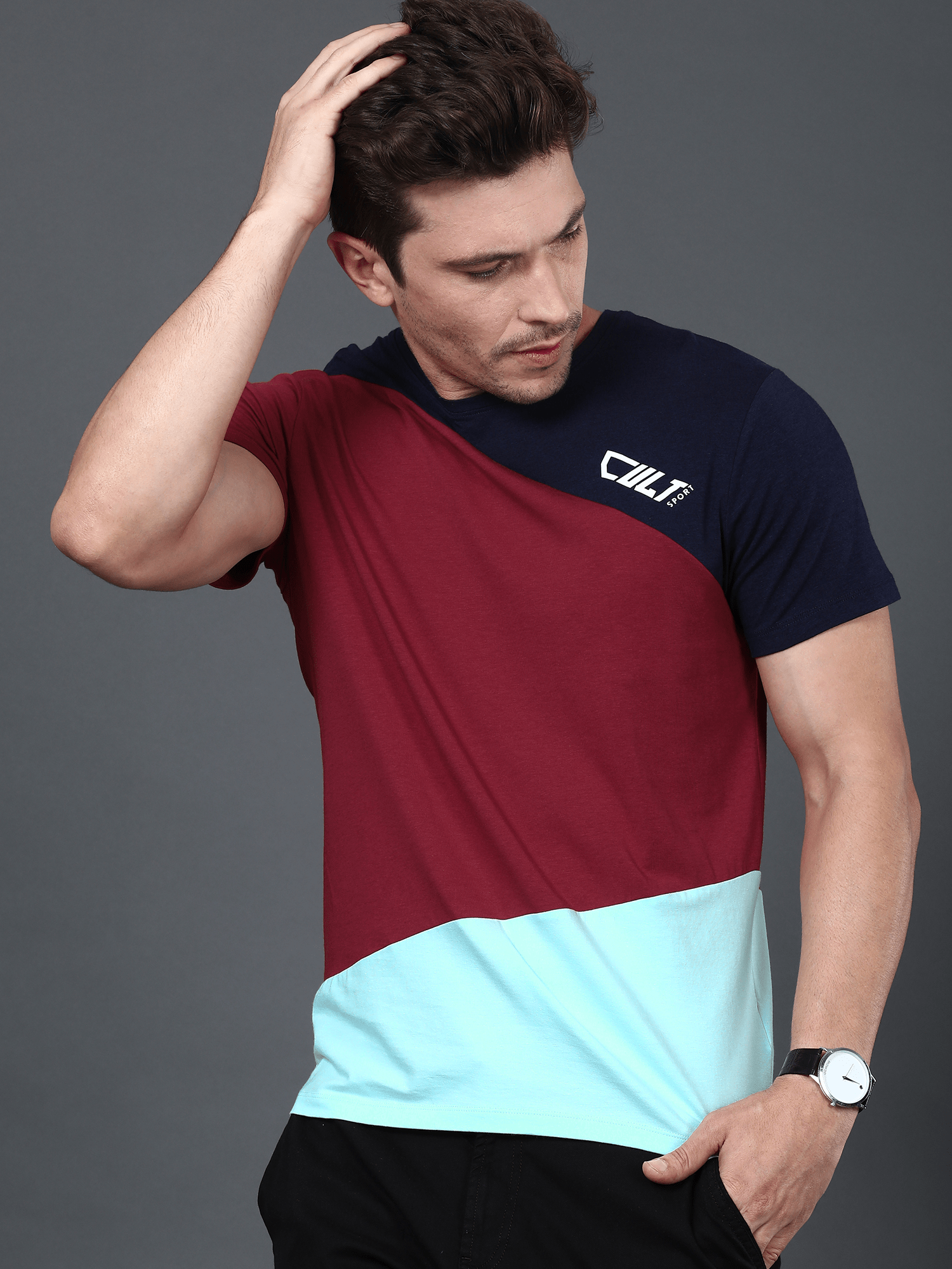 Bamboo Cozy Burgundy Casual Tee