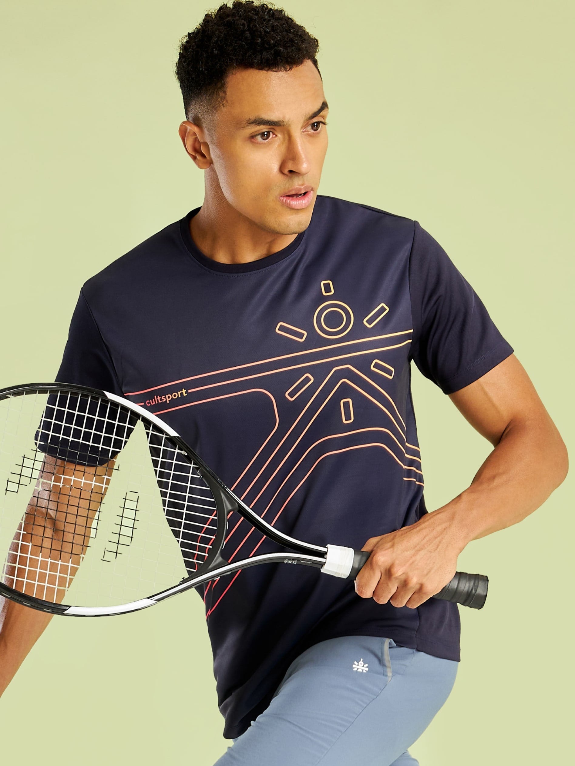 Graphic Print Performance T-shirt