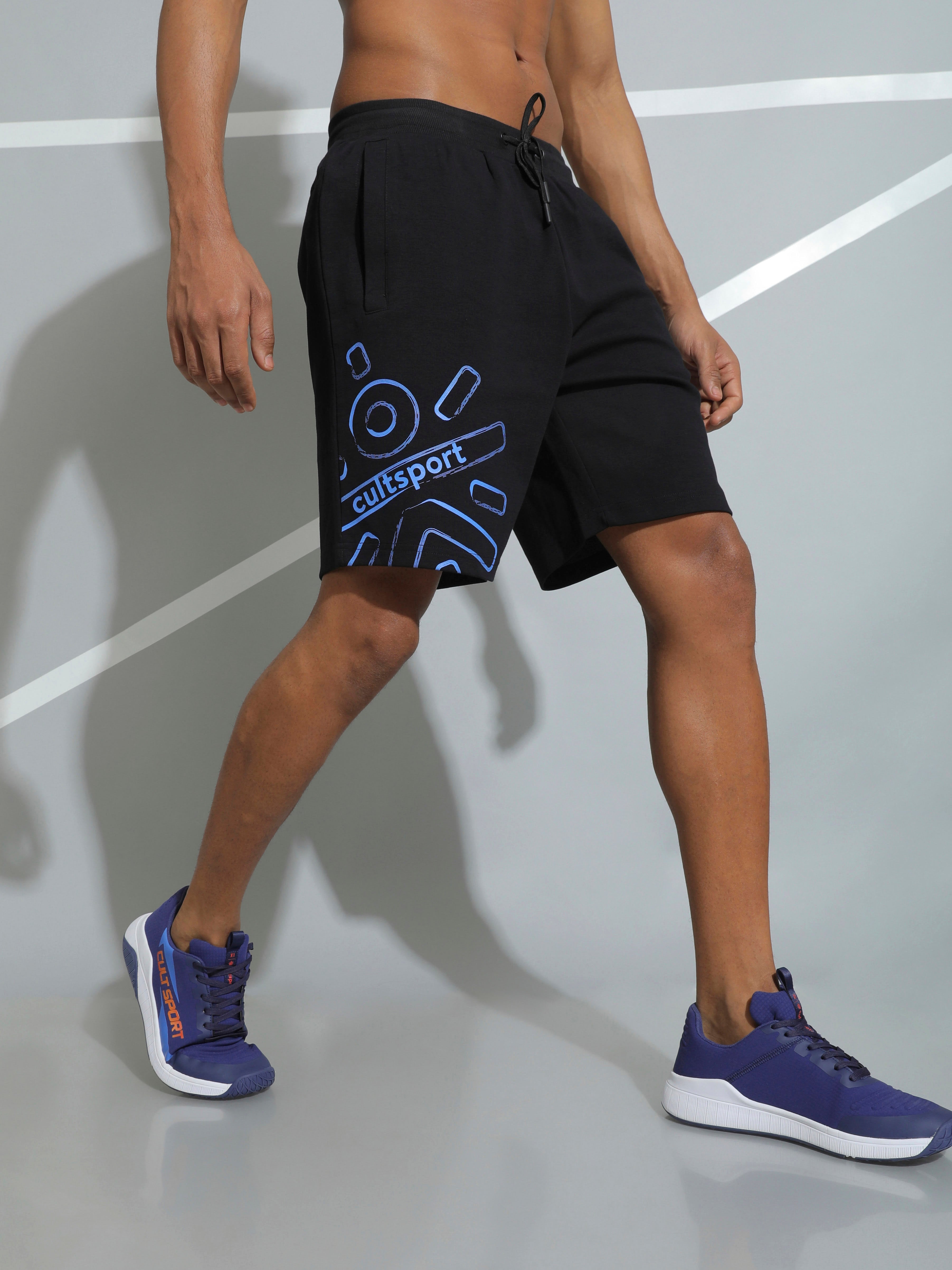 Brushstroke Logo Active Shorts
