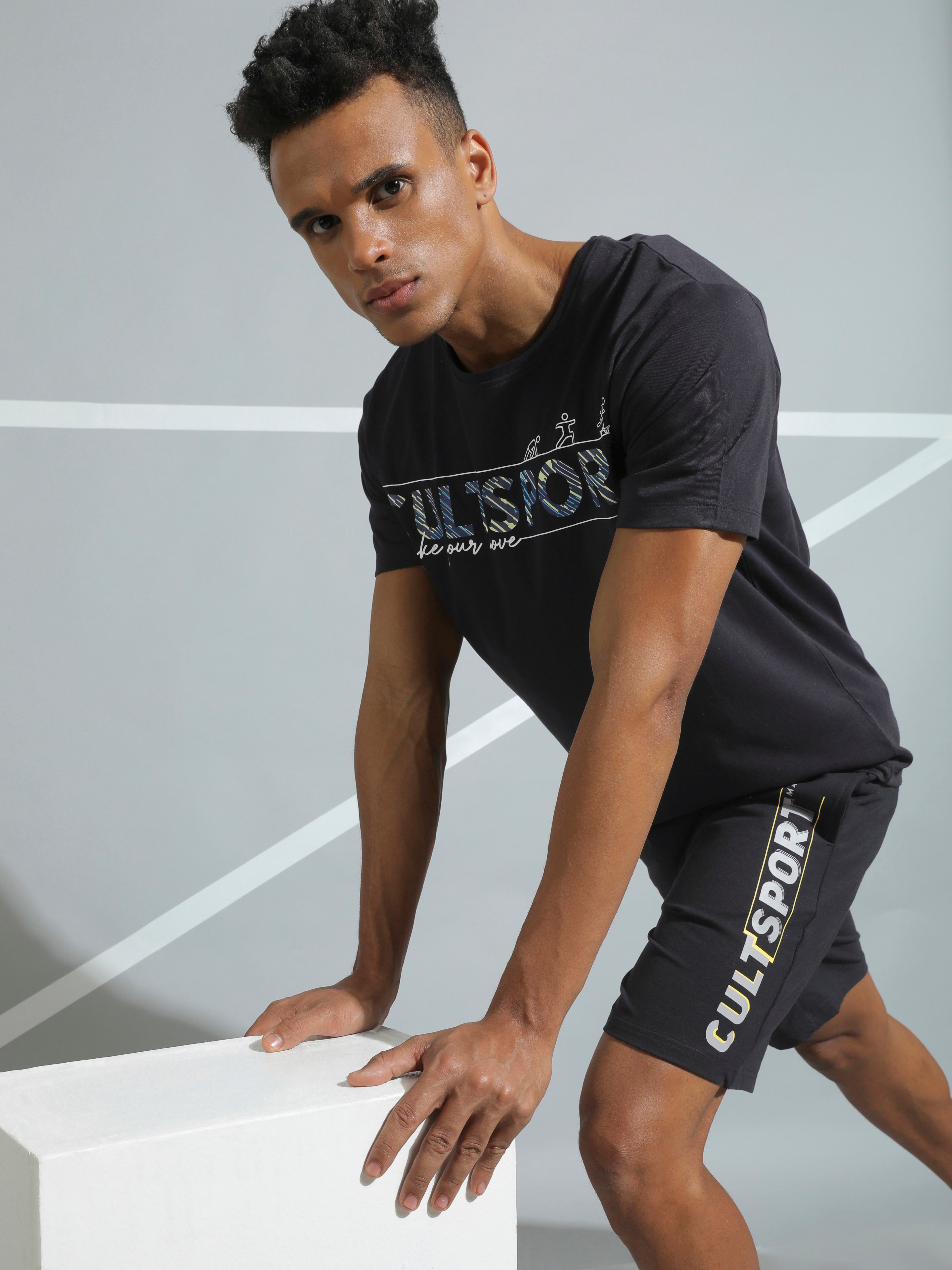 Glitch Logo Active T-shirt