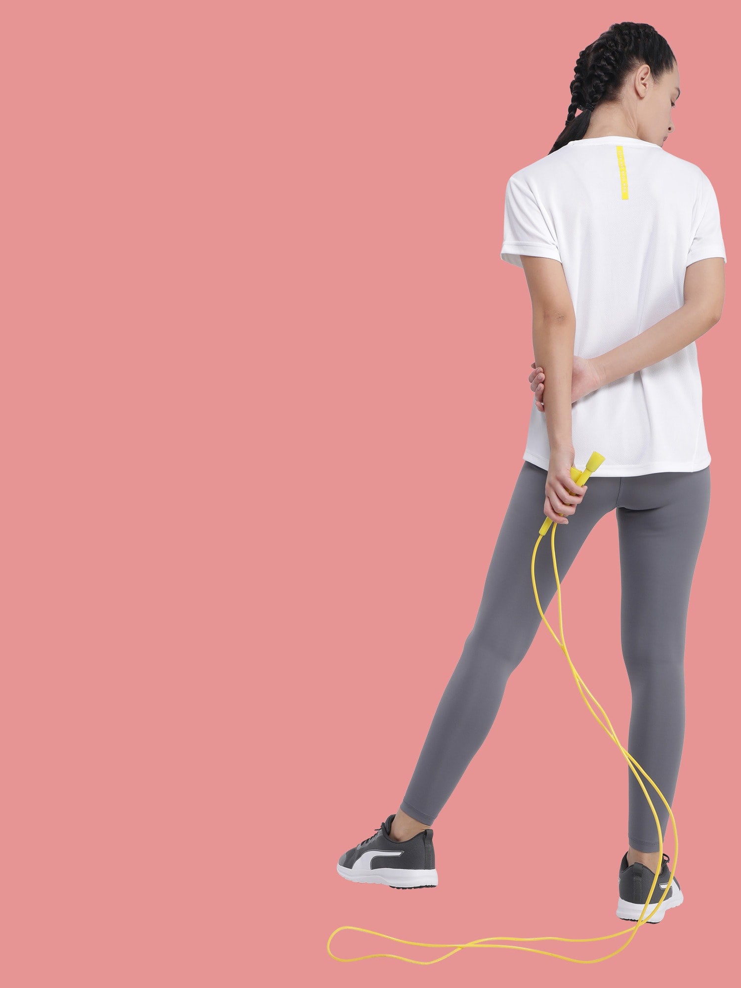 Vital Air White Running Relaxed Tee