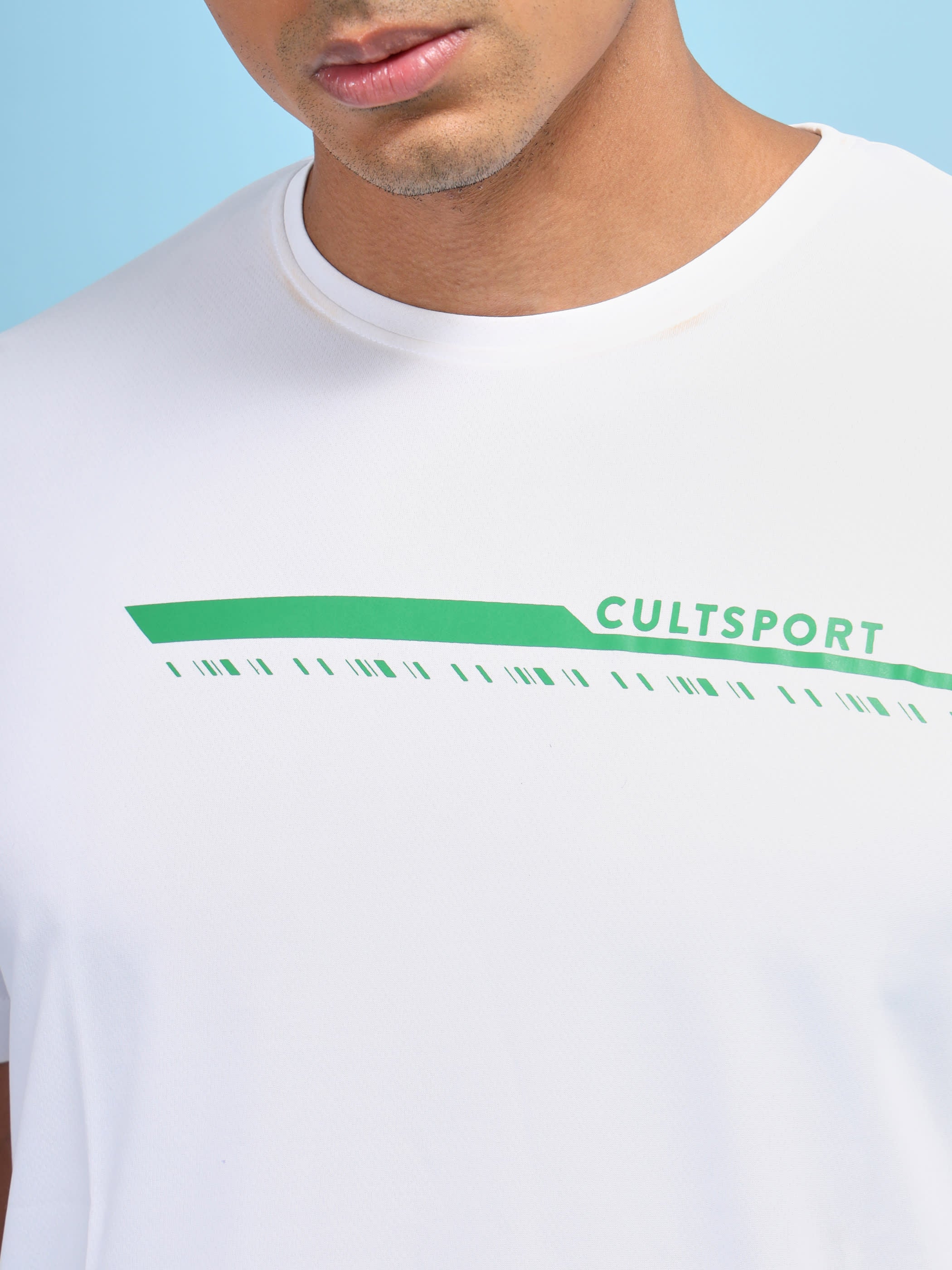 Performance T-shirt with Chest Graphic