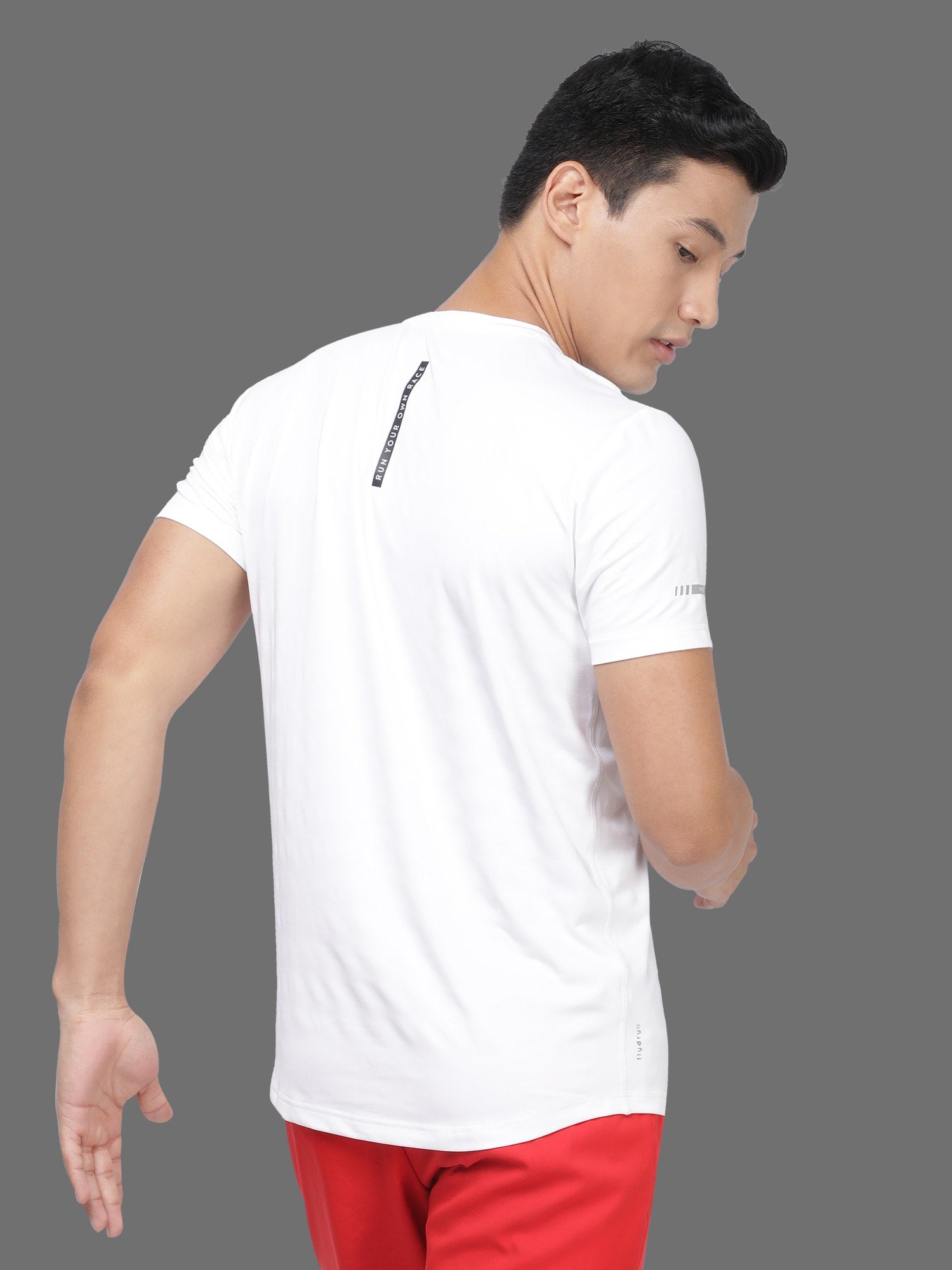 Vital Train Hard White Tee