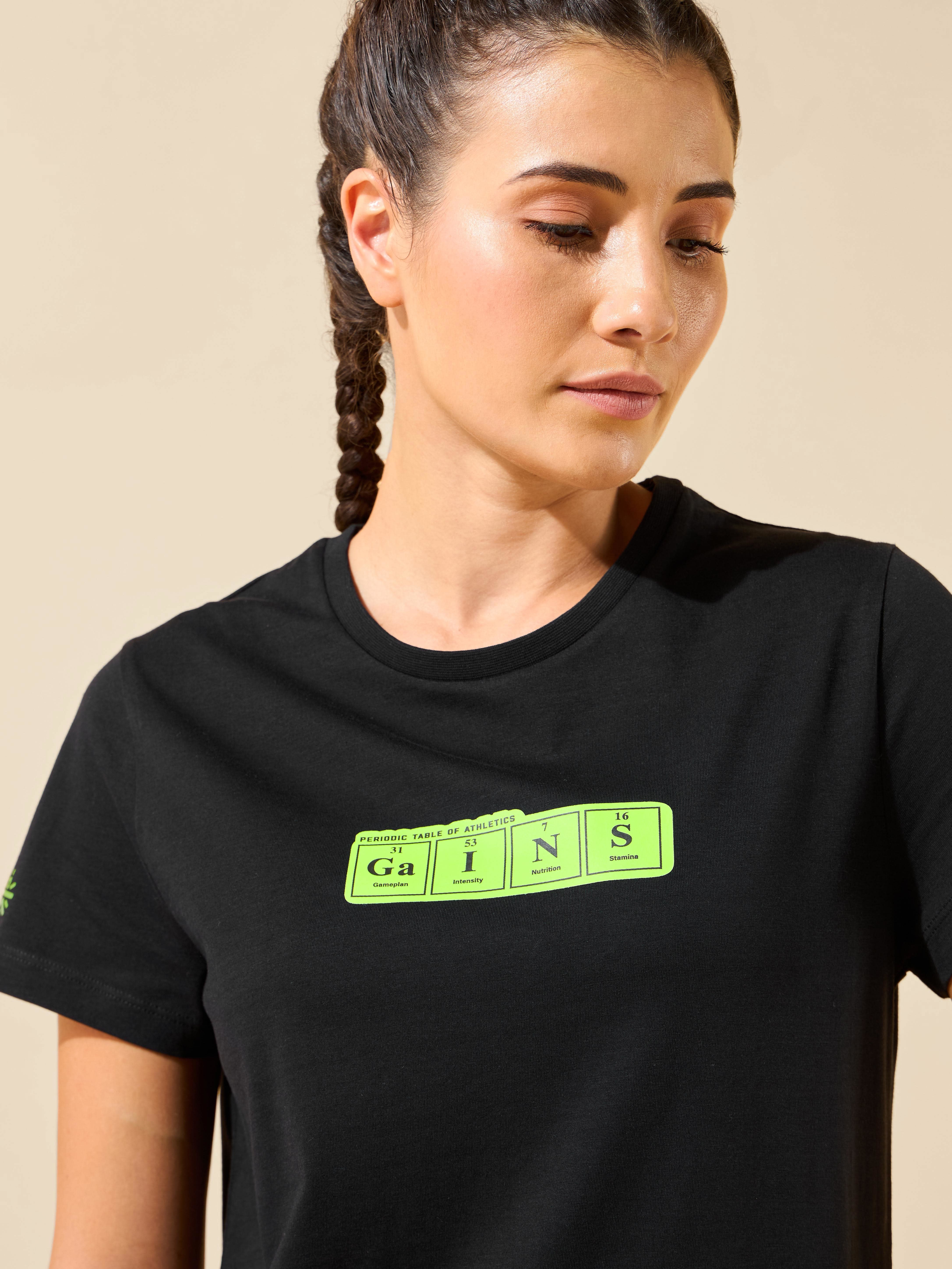 Gains Typographic Training T-shirt