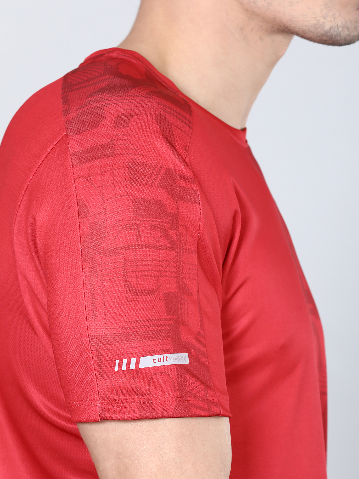 Dugout 2-face Red Gym Tee