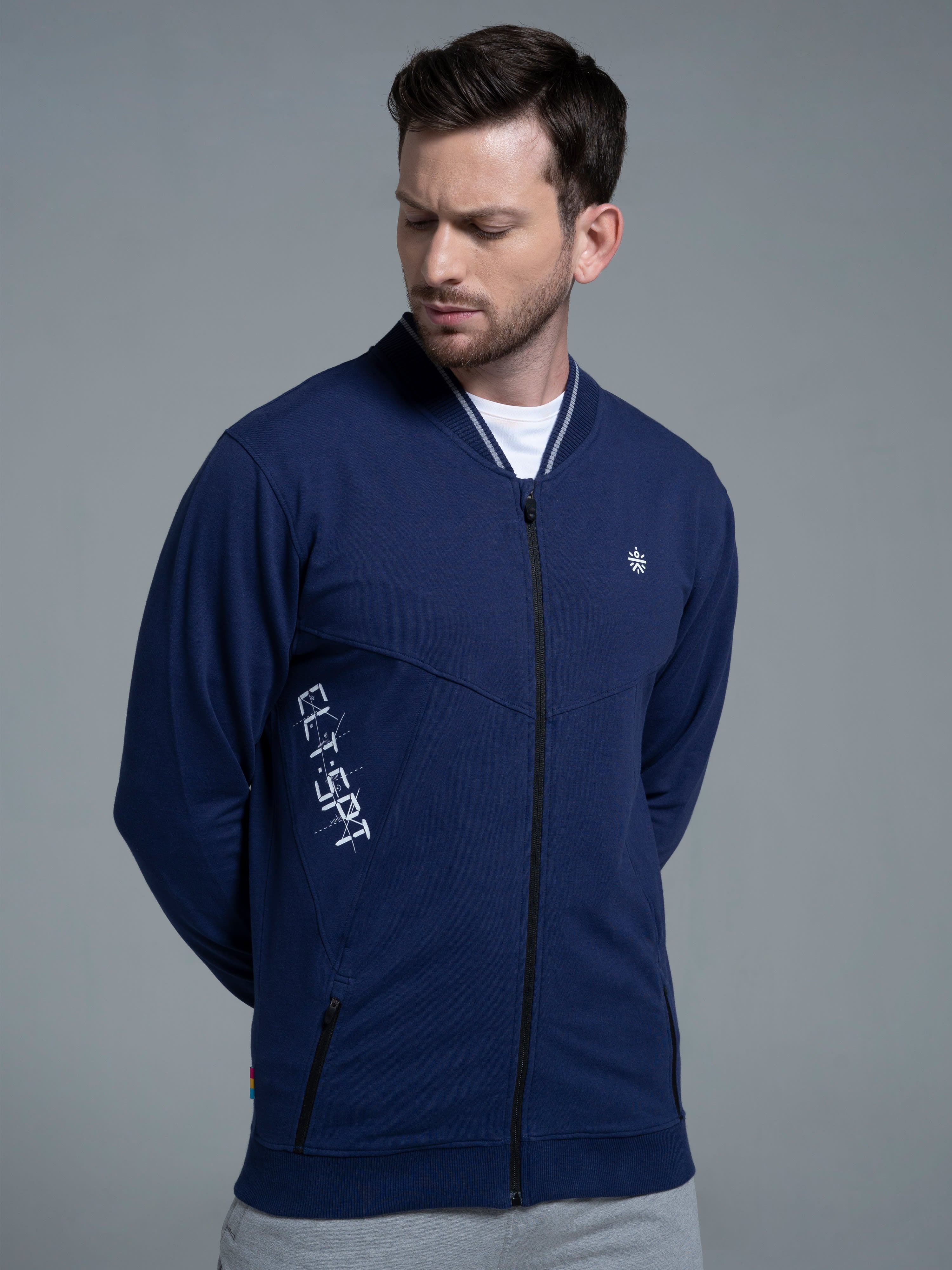 Flexoft Men's Classic Bomber Sweatshirt