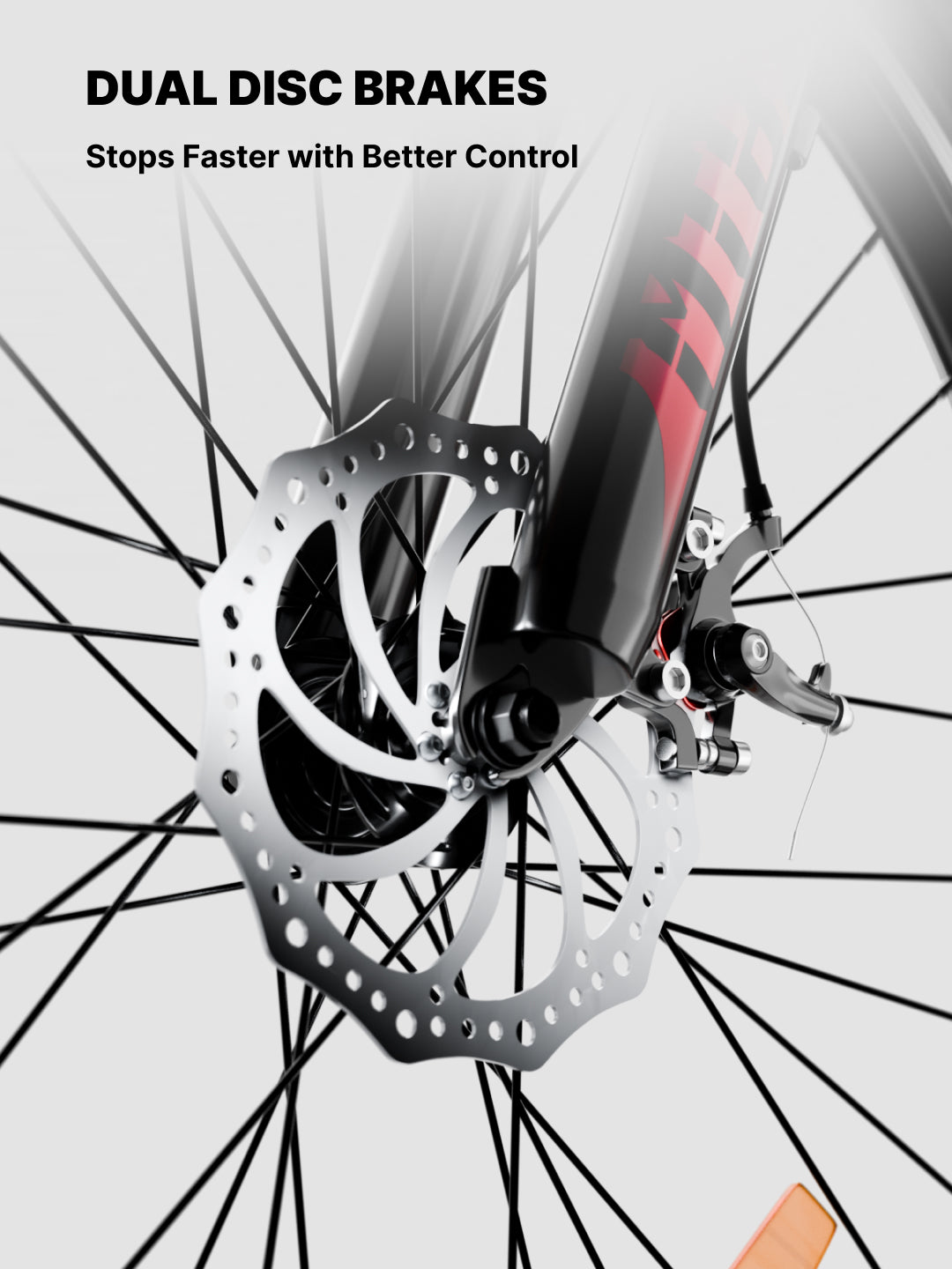 Cult Phoenix 29 inch Steel Mountain Bike with Dual Disc Brake and Front Suspension, Red