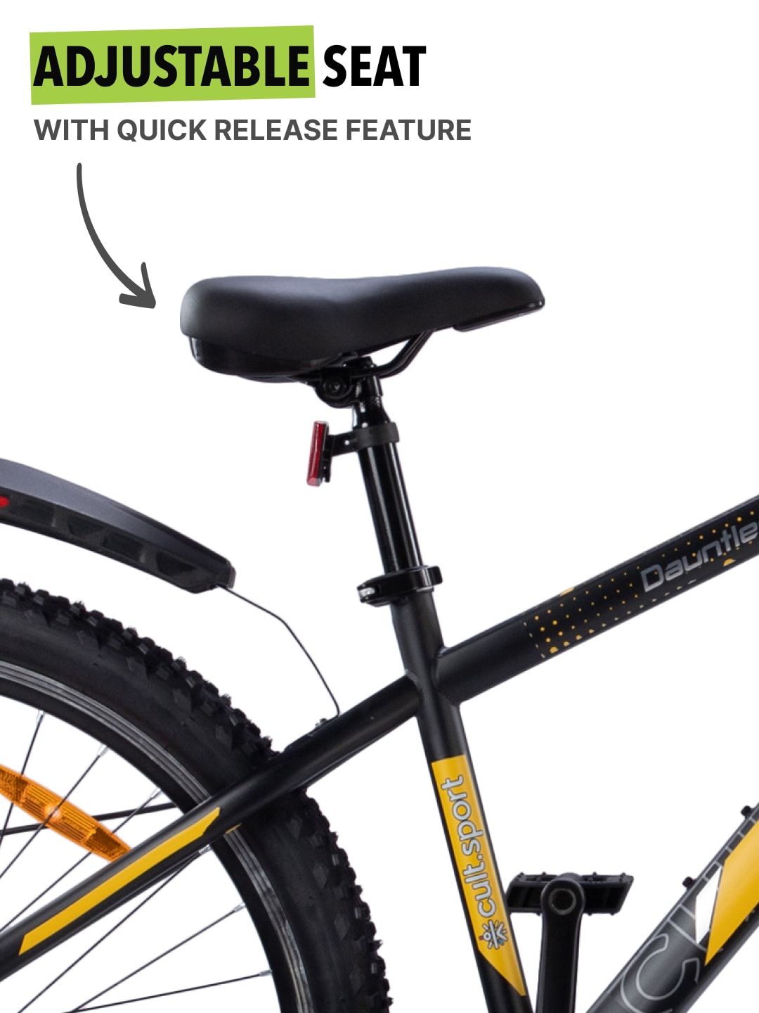 DAUNTLESS29TGREYBLACK Steel Single Speed 29 inch Mountain Cycle, Front Suspension, Double Wall Rim and Dual Disc Brake