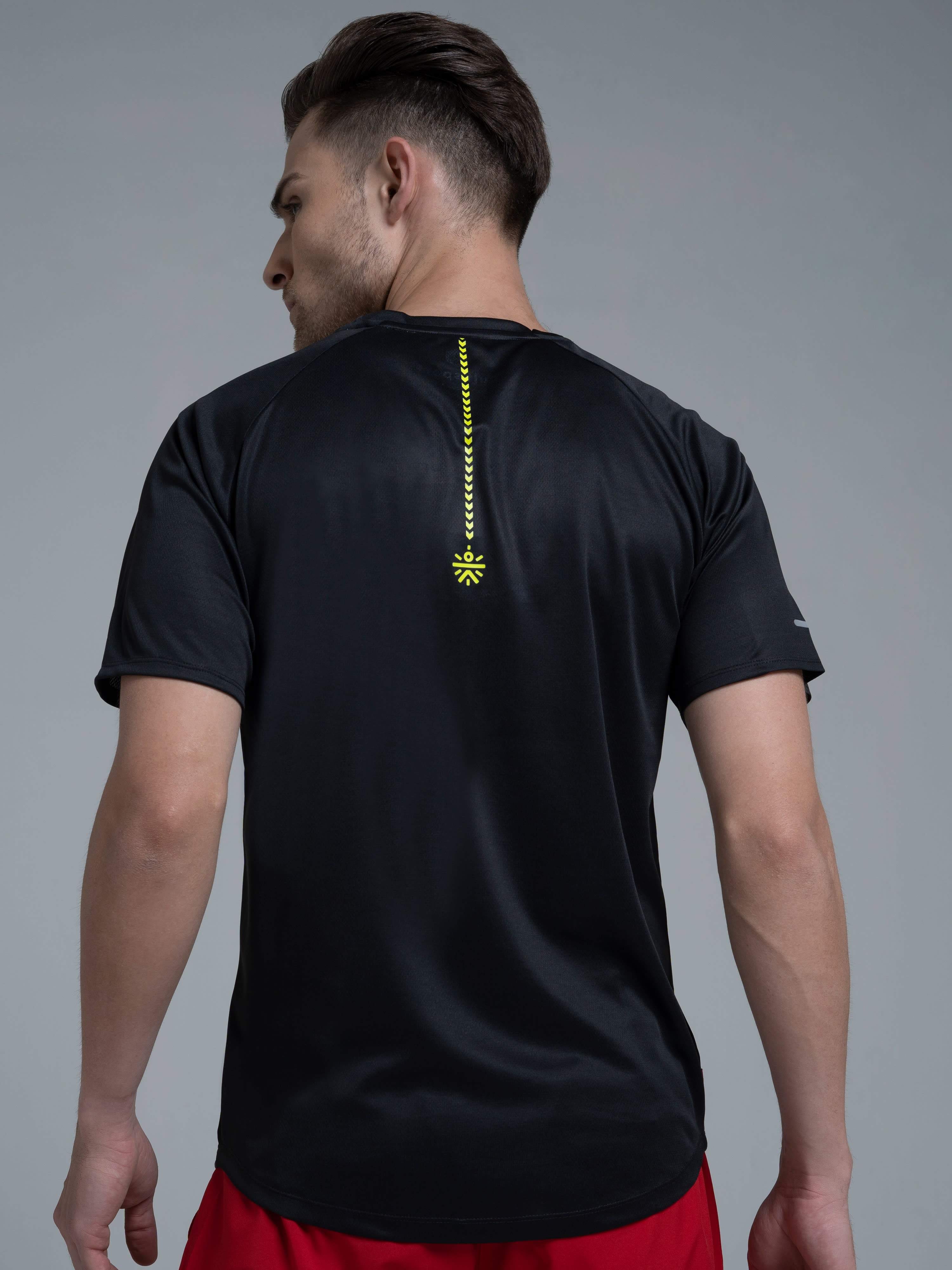 Men's Solid Training T-shirt