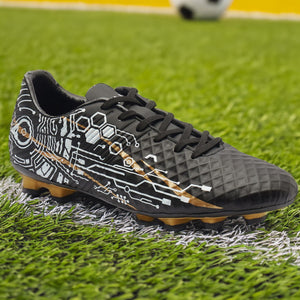 Avant Men's HustleX Football Shoes - Black