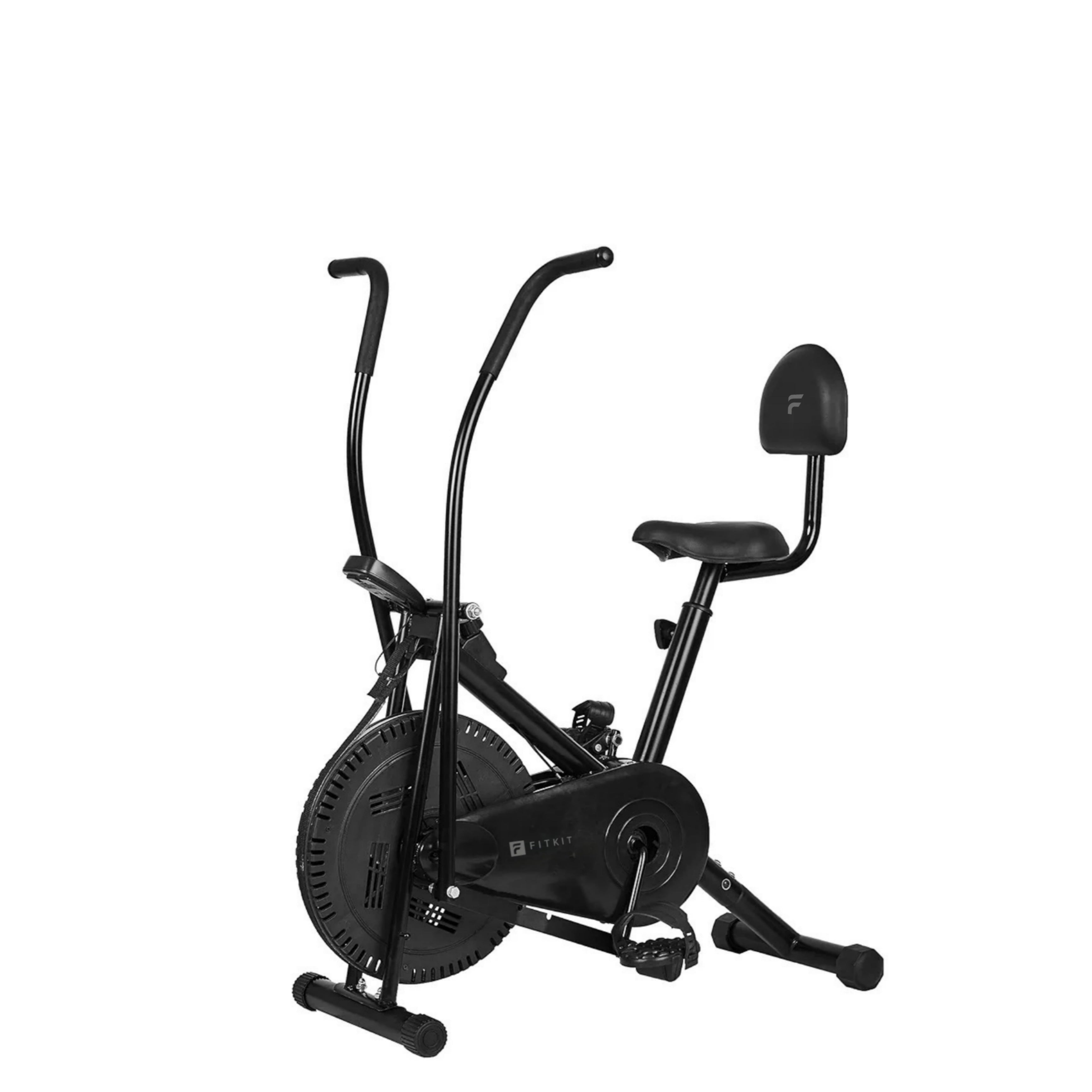 Buy Fitkit Dual Action 2-in-1 Air Bike Moving Fixed Handles