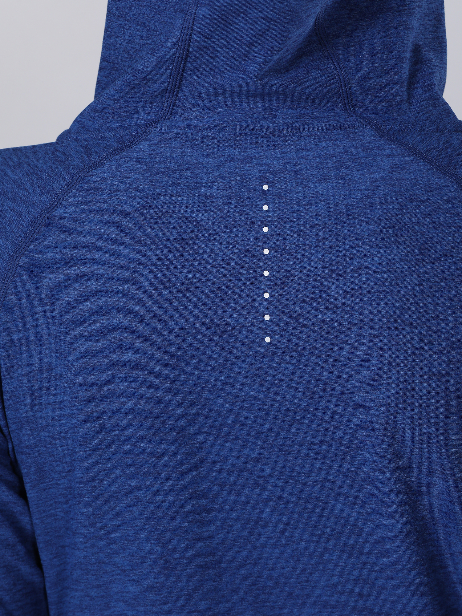 Vital Emerge Blue Zip Through Hoodie Sweatshirt