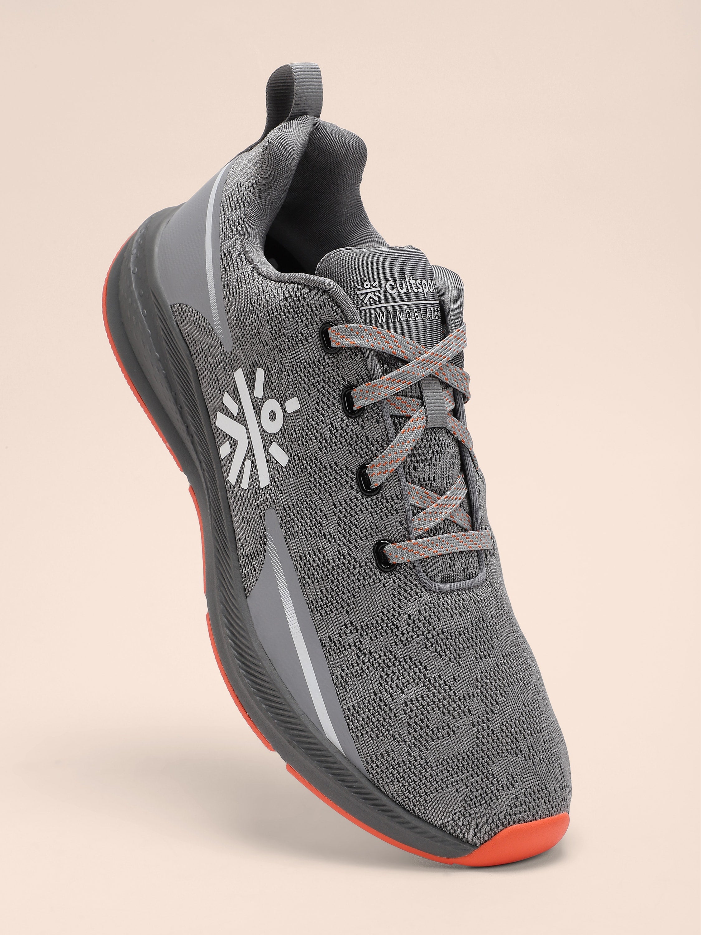 cult Windblazer Men Running Shoes - Grey/Orange