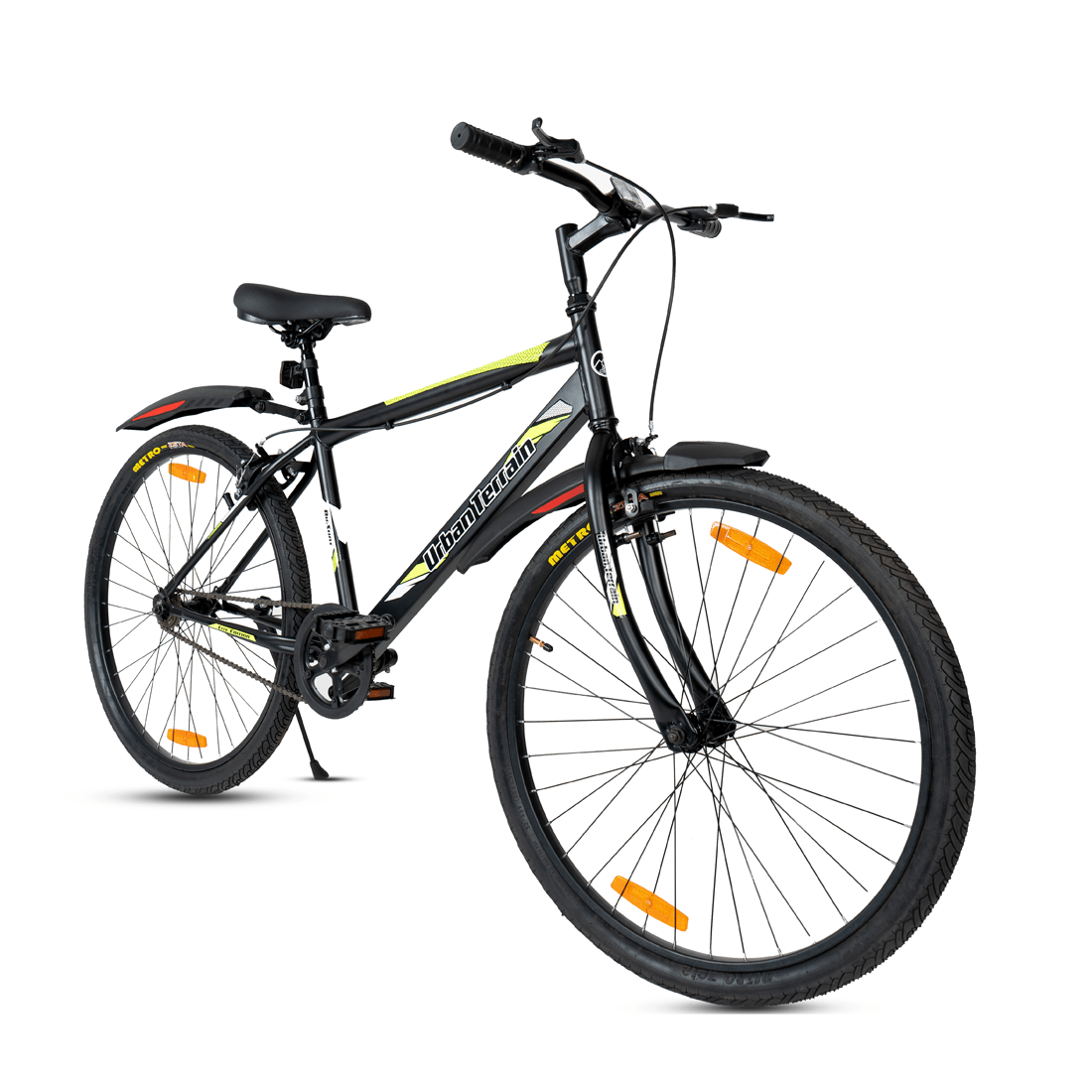 BigShot 26T Red Single Speed Mountain Bike