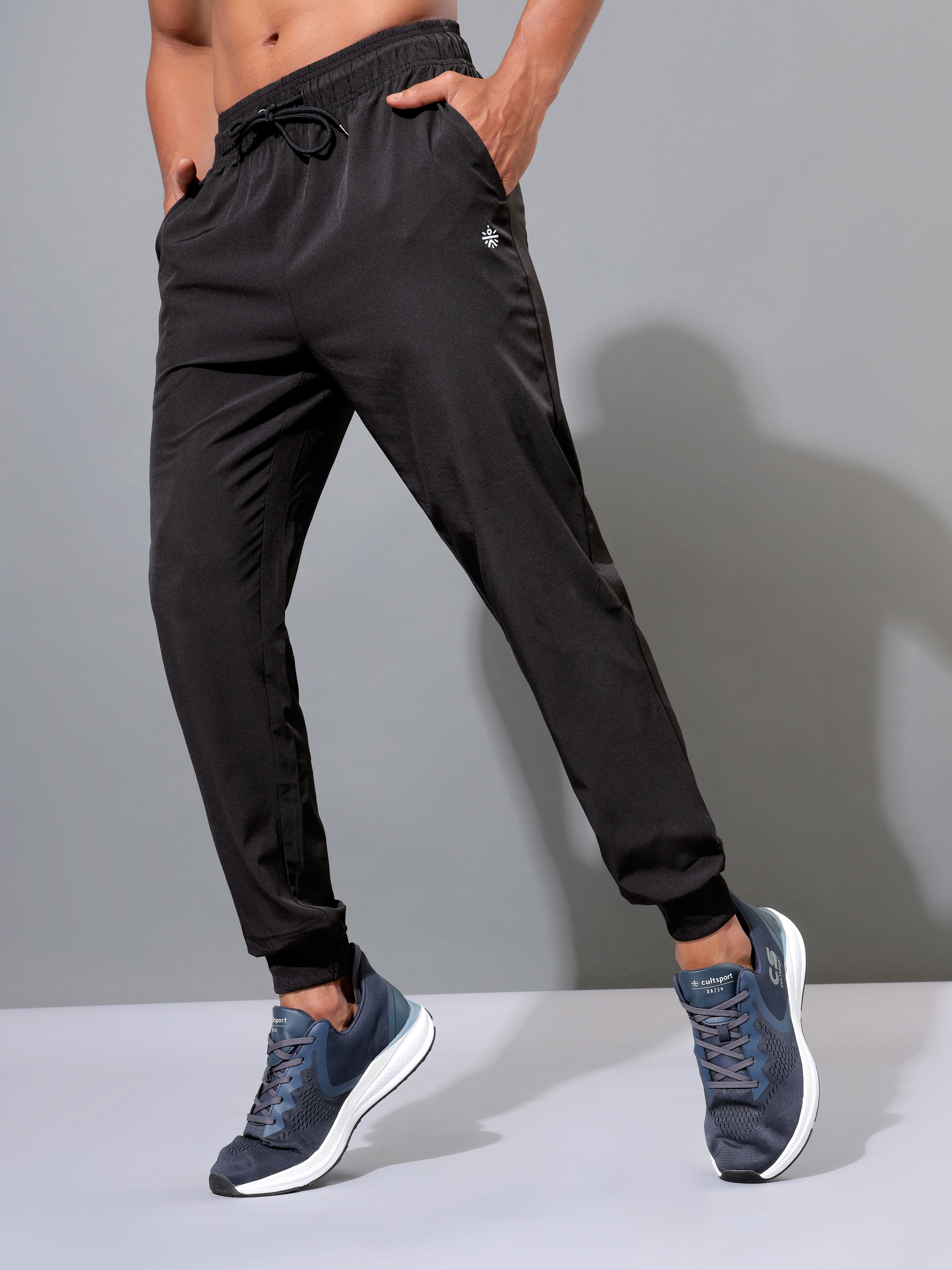 Solid Active Cuffed Joggers