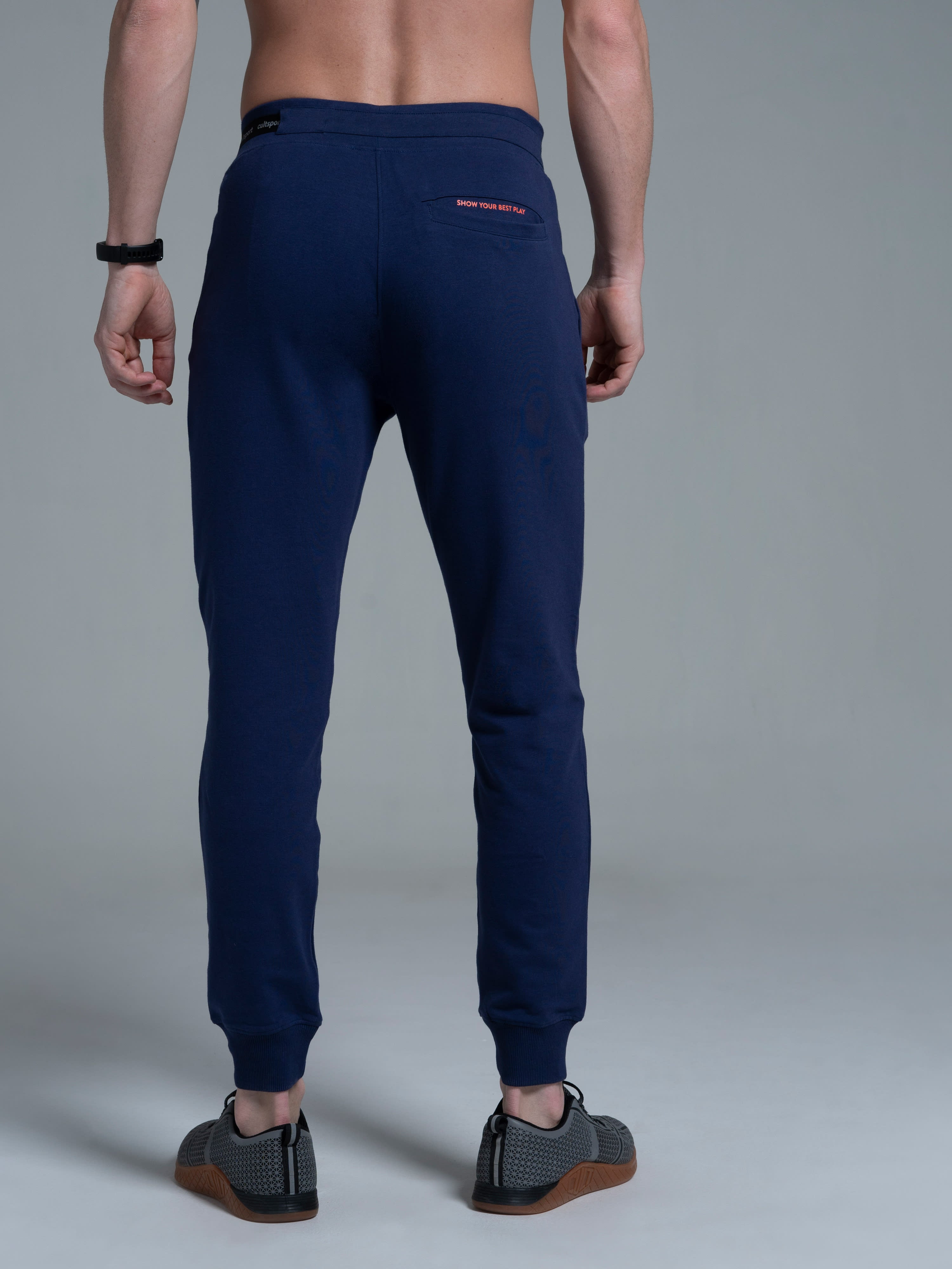 Flexoft Men's Solid Joggers