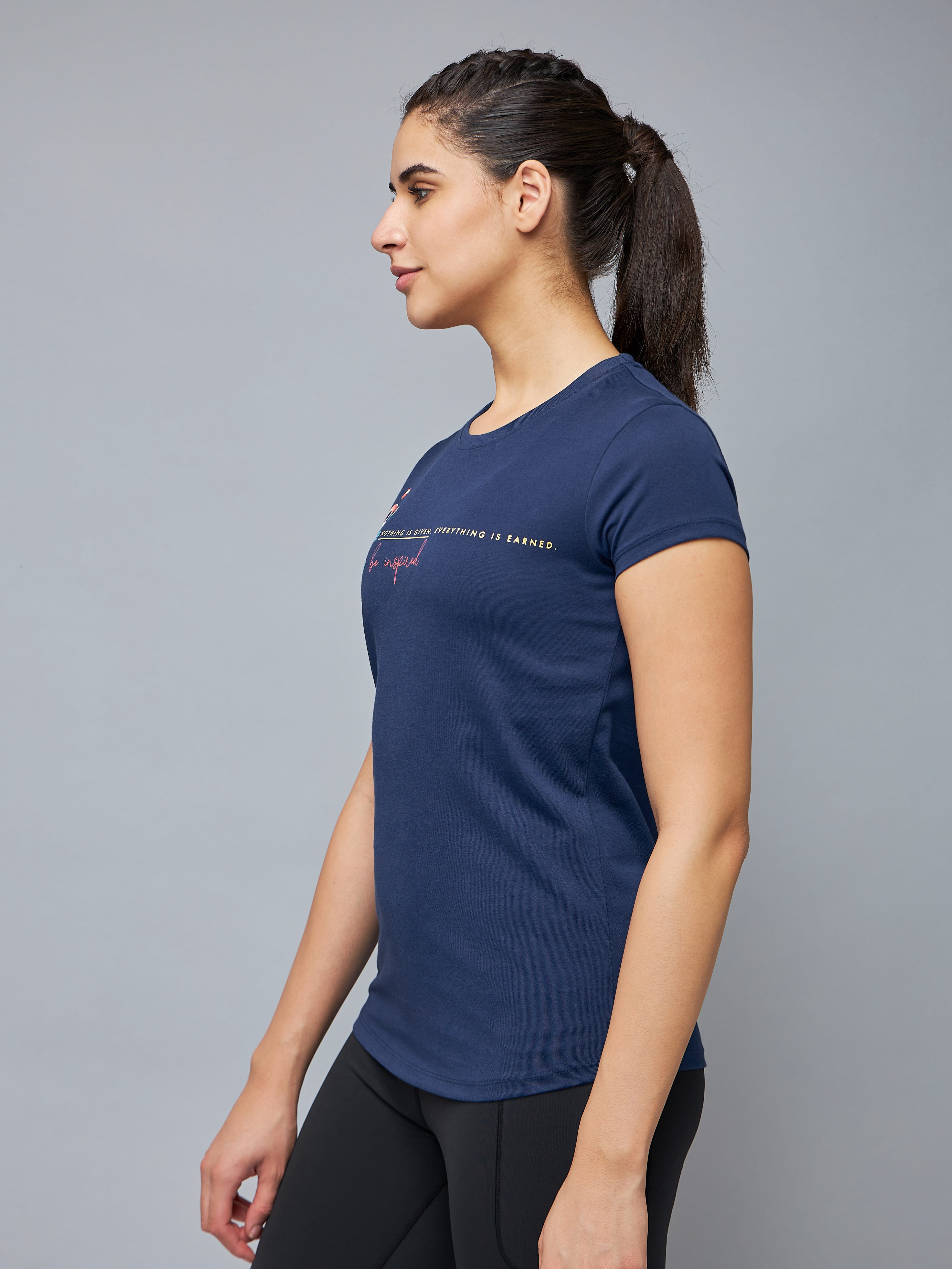 Typographic Print Everyday T-shirt