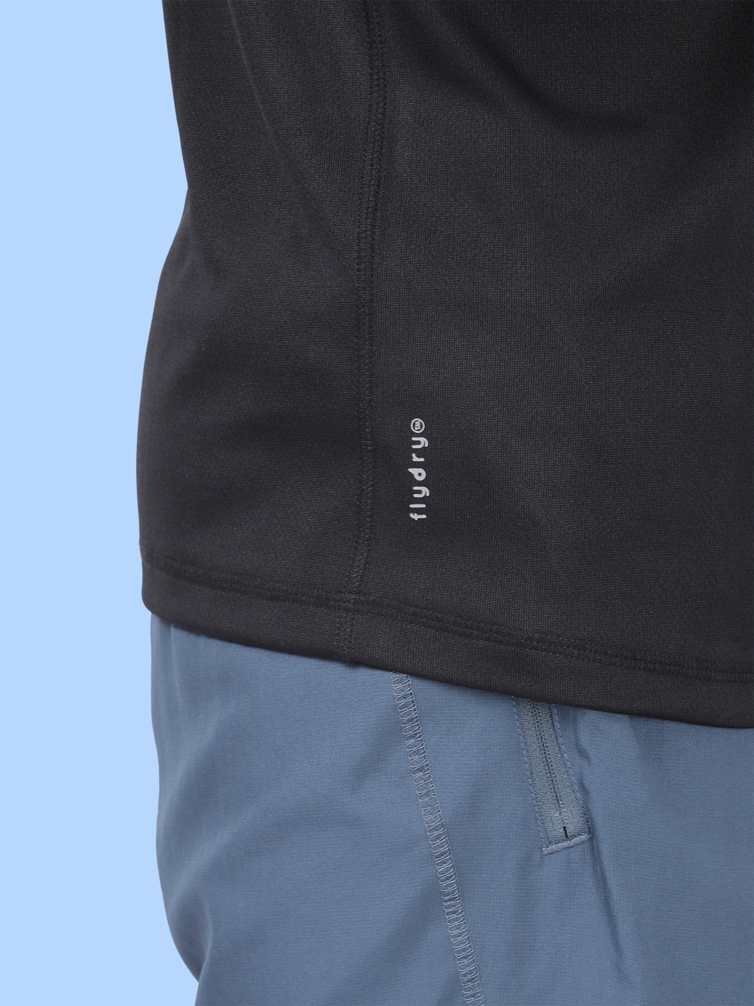 Vital Black Training Slim Tee