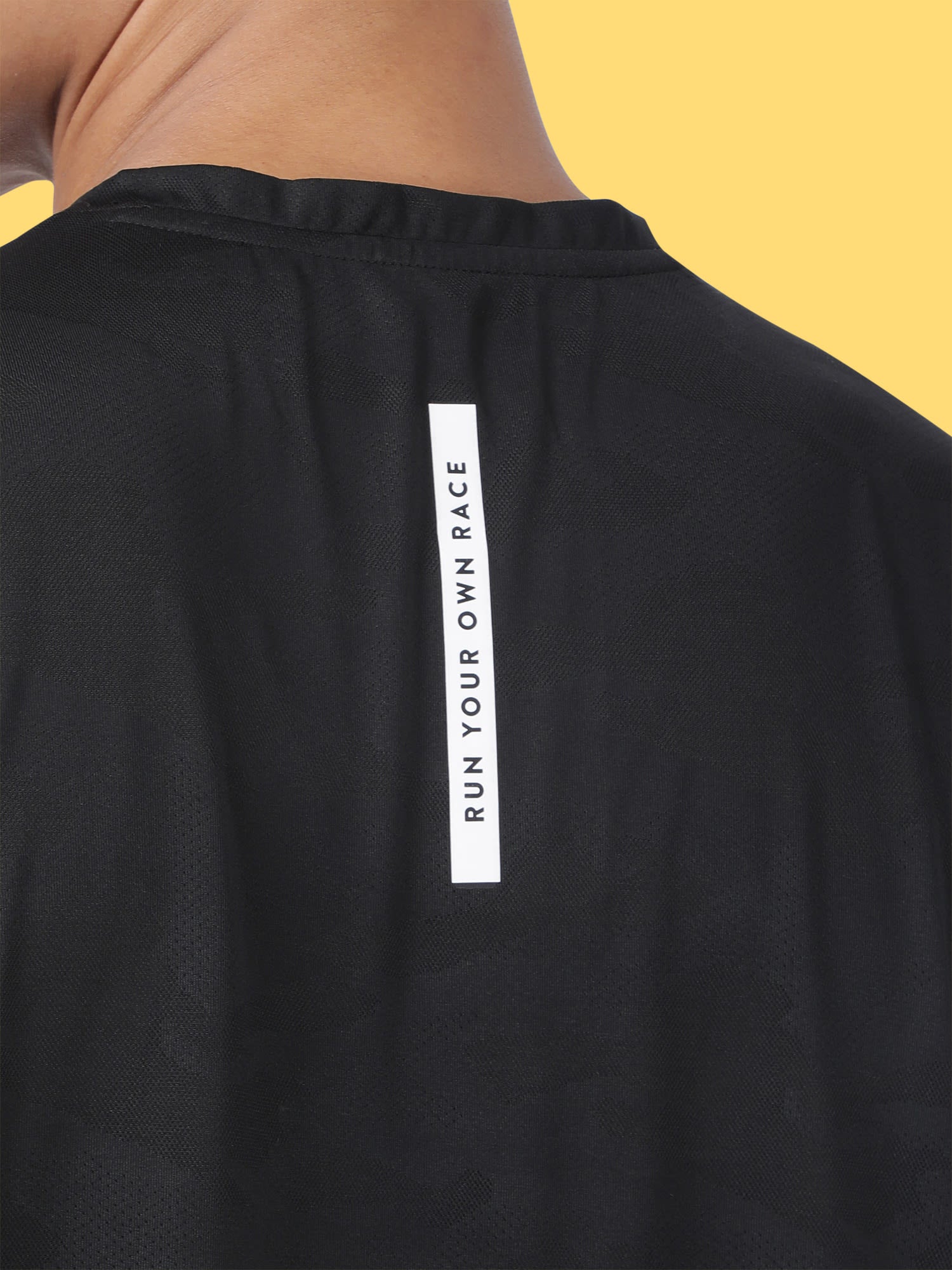 Vital Vent Black Camo Running Relaxed Tee