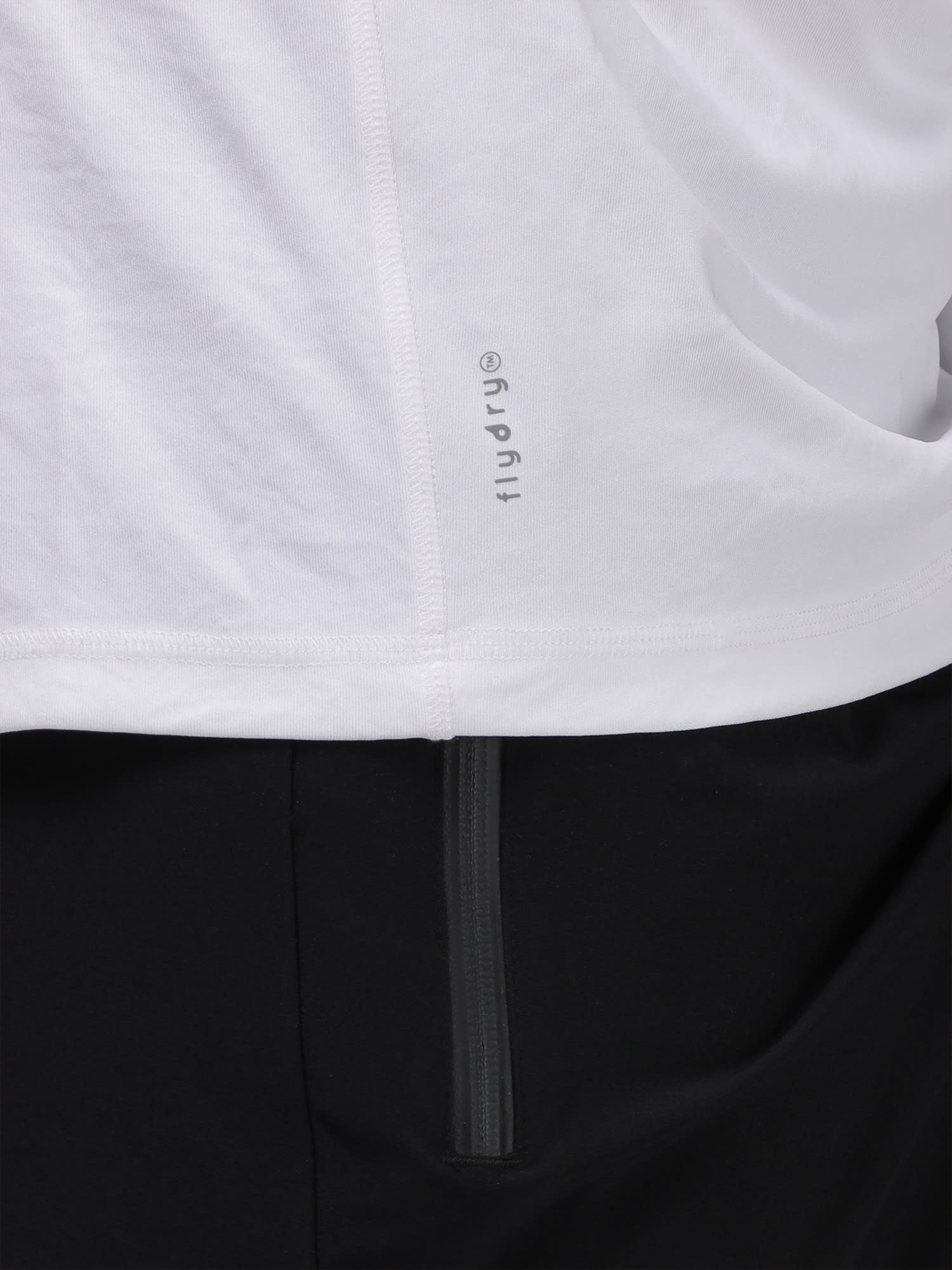 Vital Vent White Running Relaxed Tee