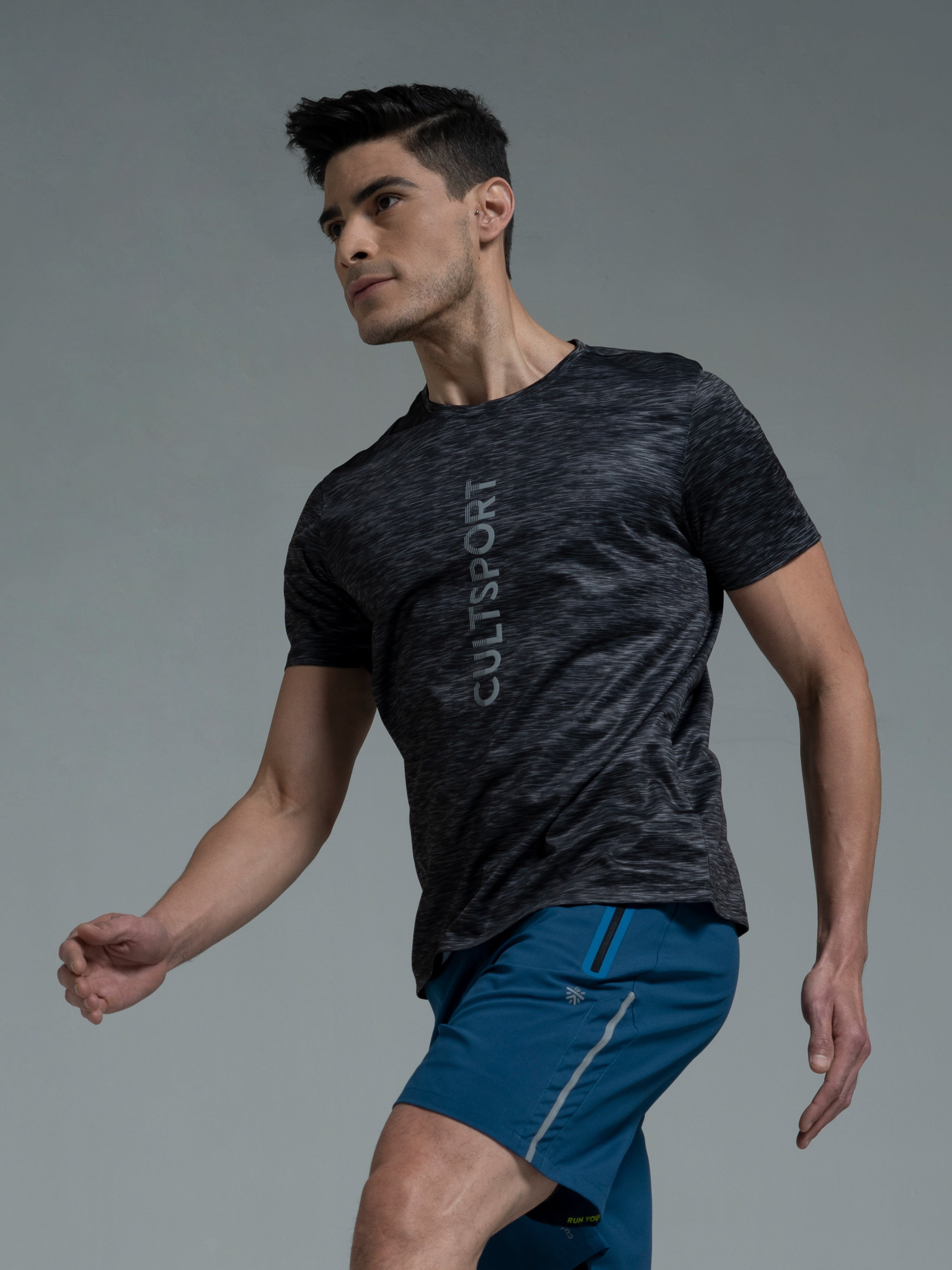 FlashRun Reflective Signature Men's Running T-shirt