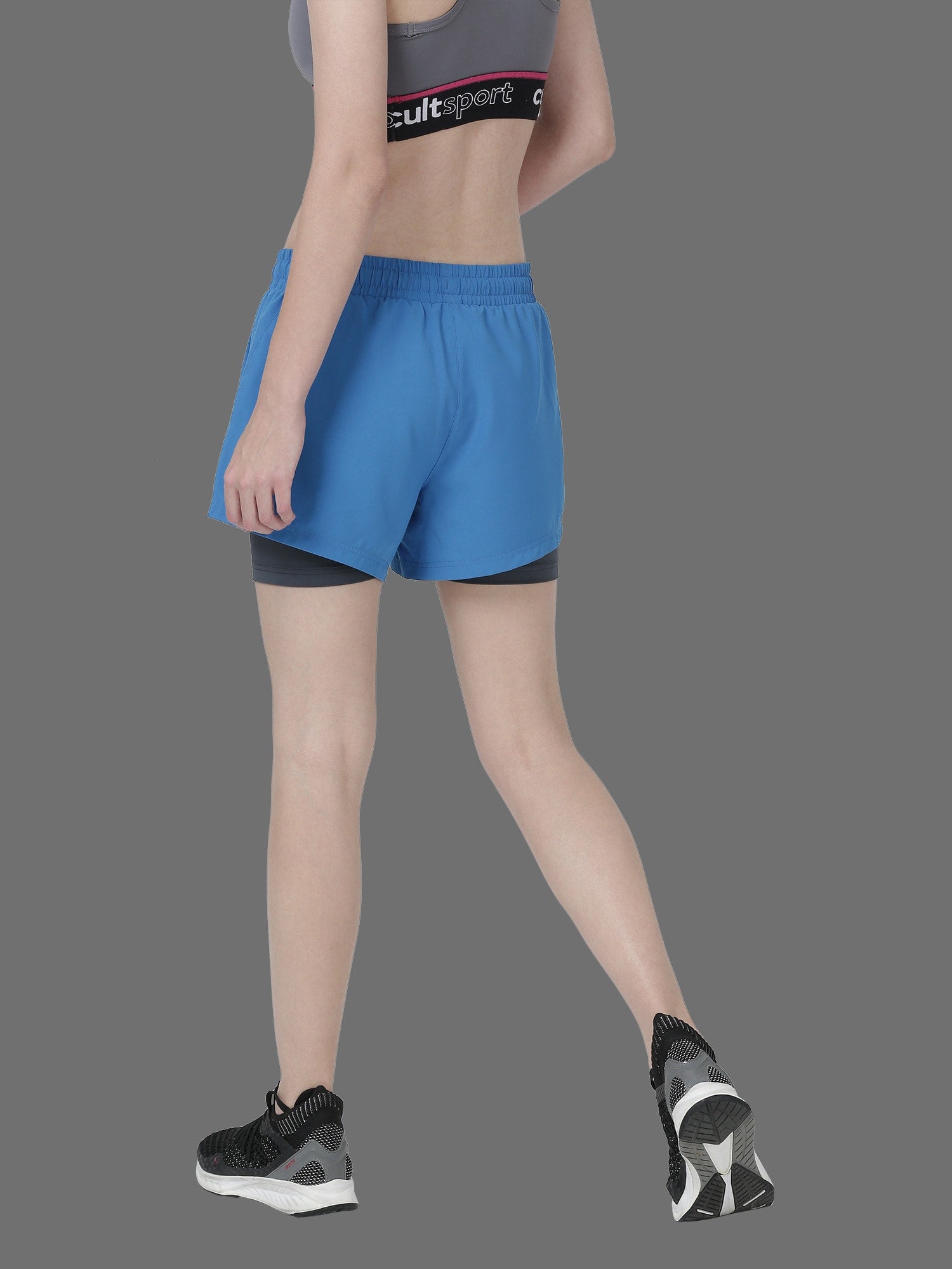 Vital Finish Blue Gym Shorts