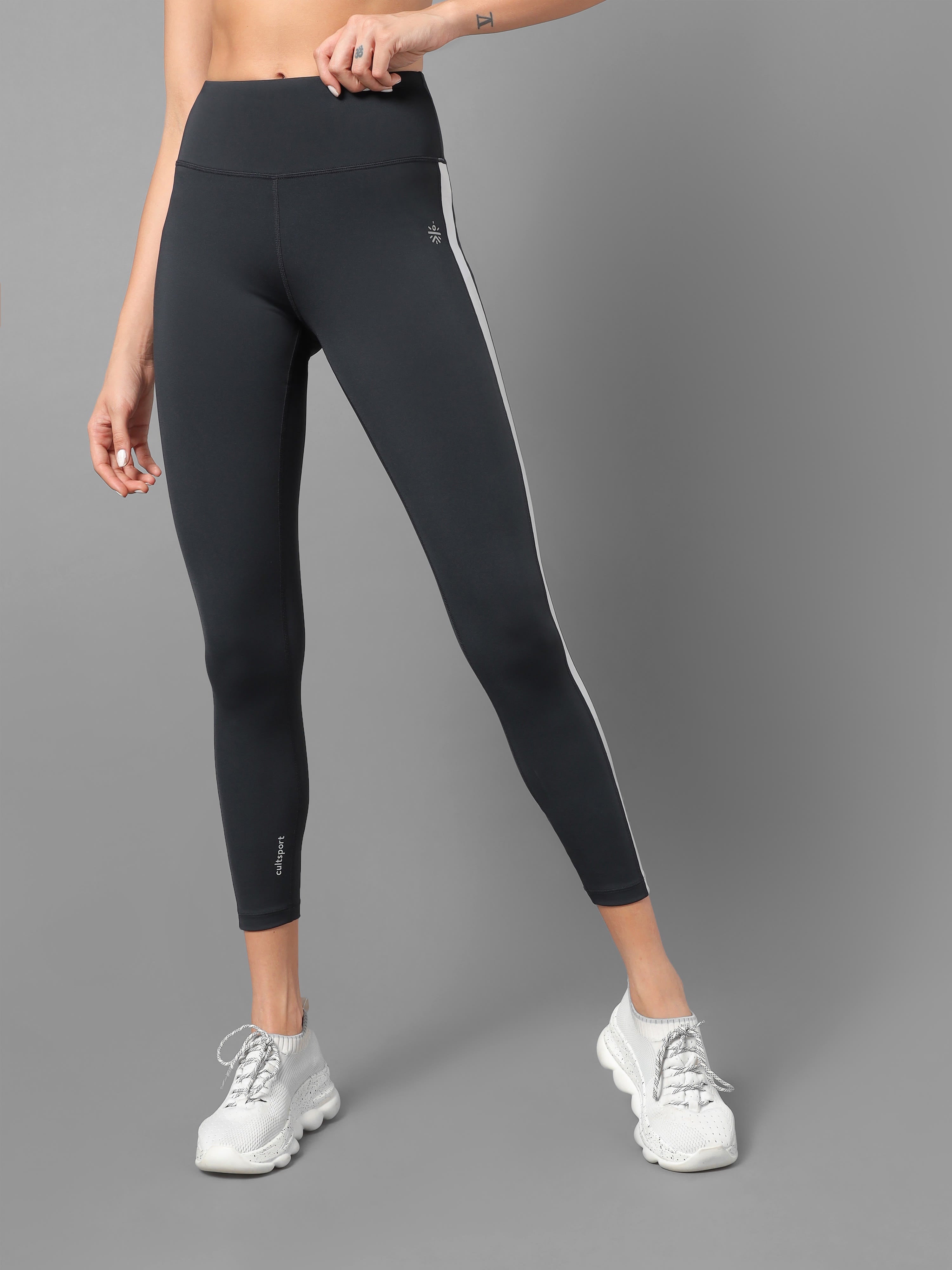 AbsoluteFit Contrast Panel Tights