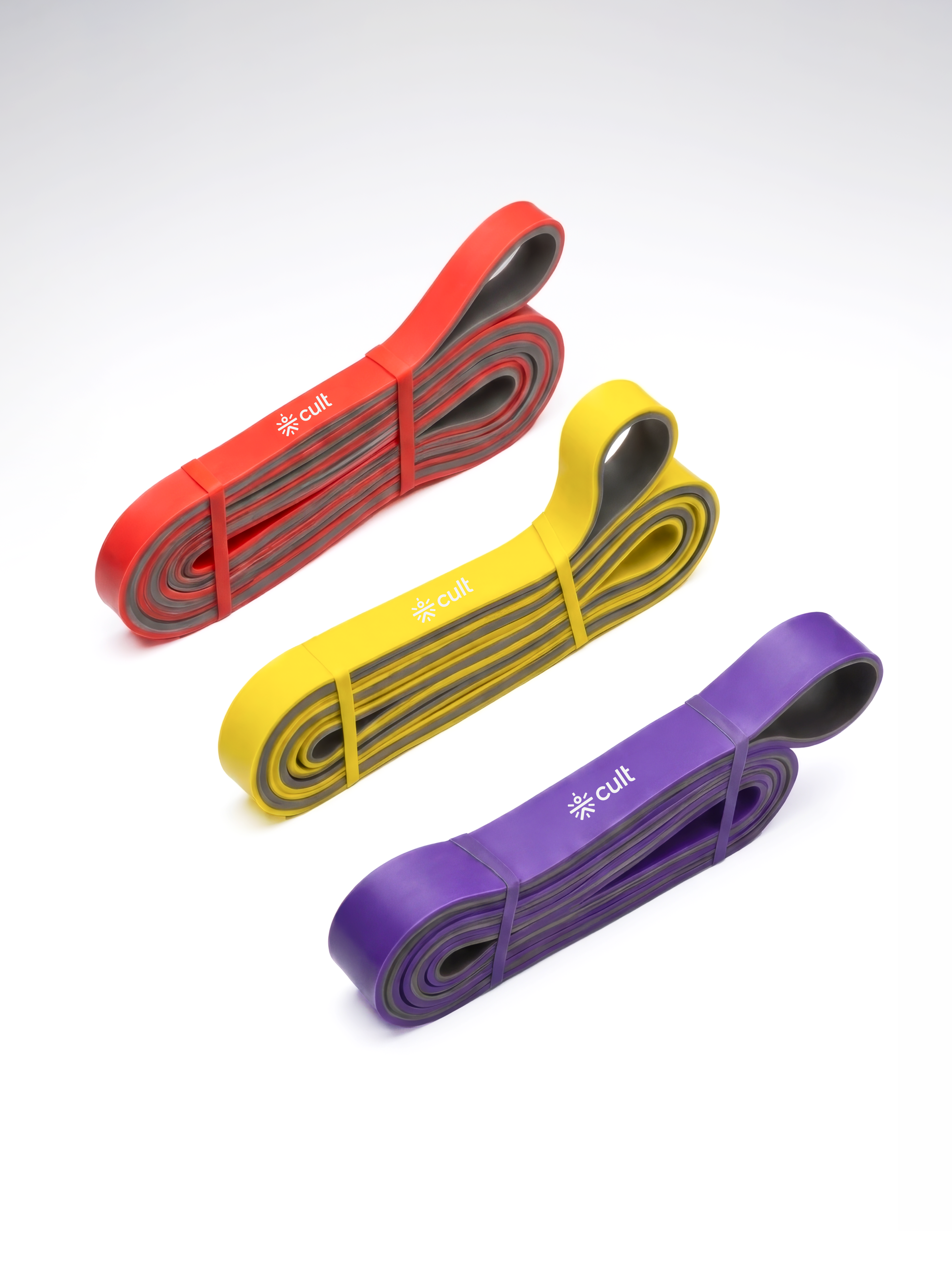 Cult Resistance Band (7- 45kgs Resistance) for Men and Women
