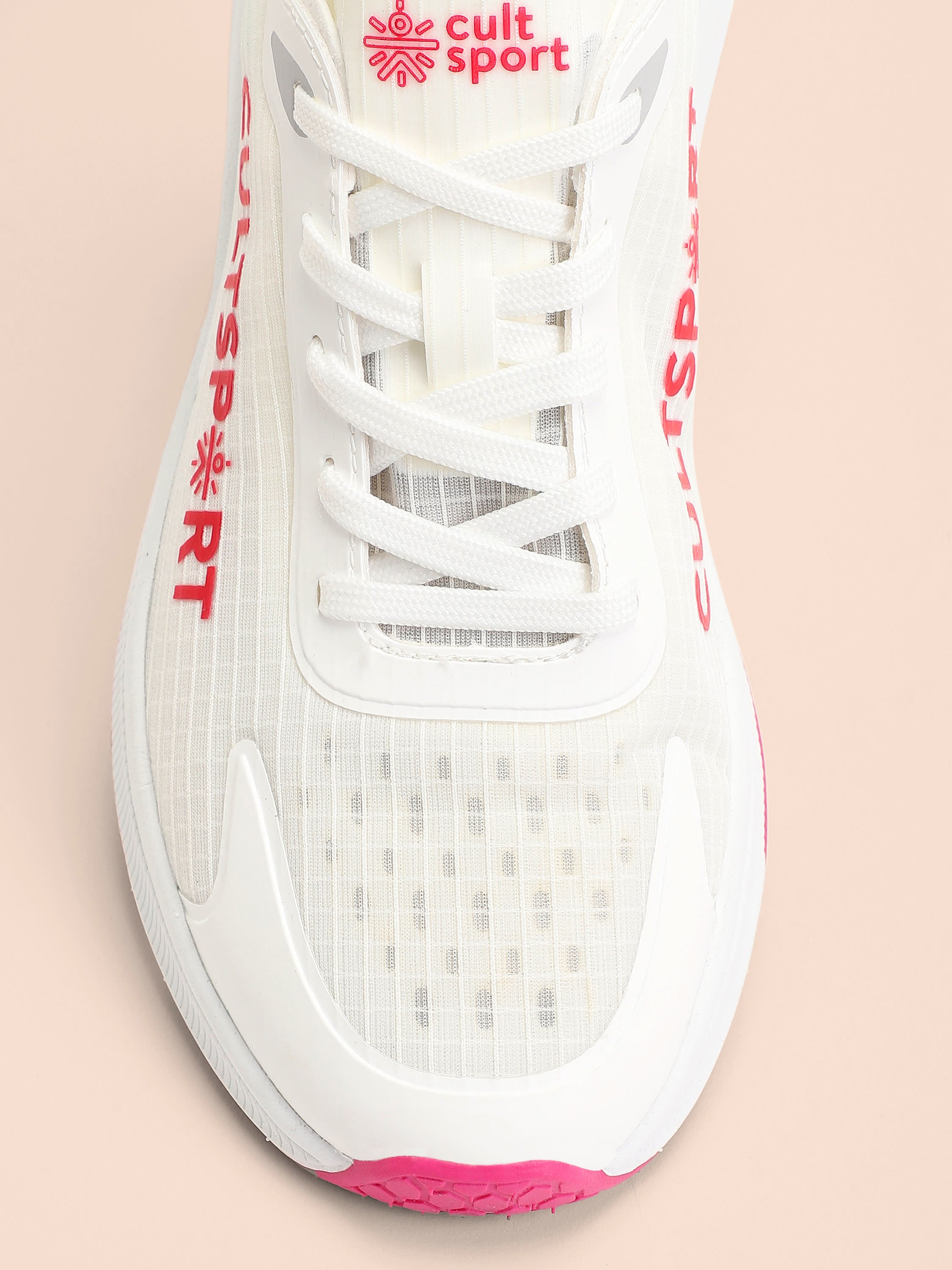 cult Comfort Women Running Shoes - White/Red