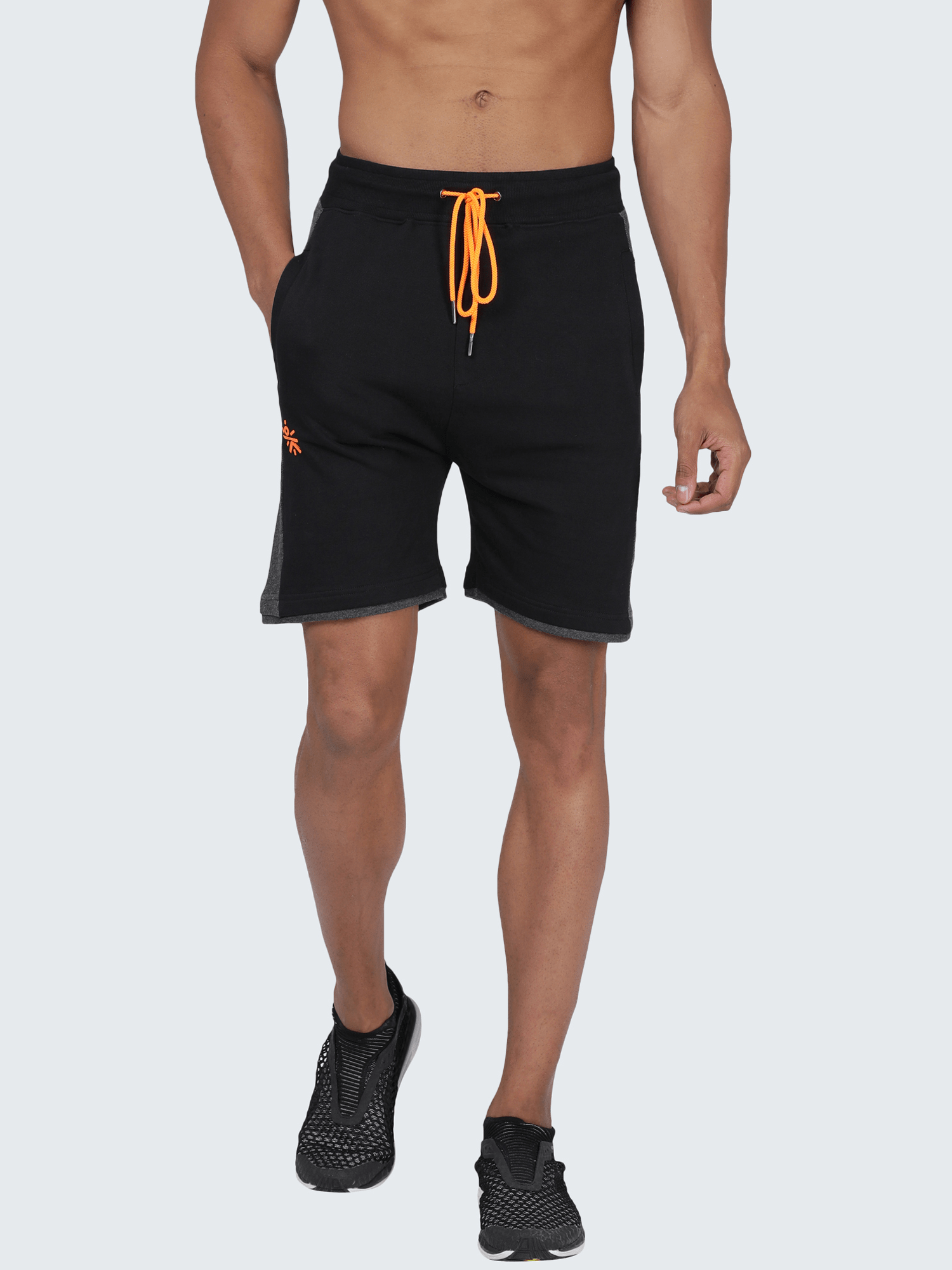 Everydays Relax Black Casual Shorts
