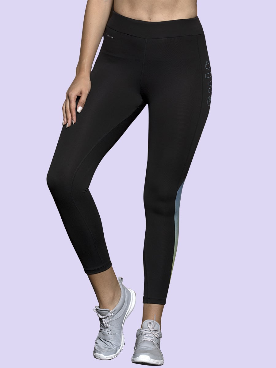Women Signature Mid Blue Radiant Leggings