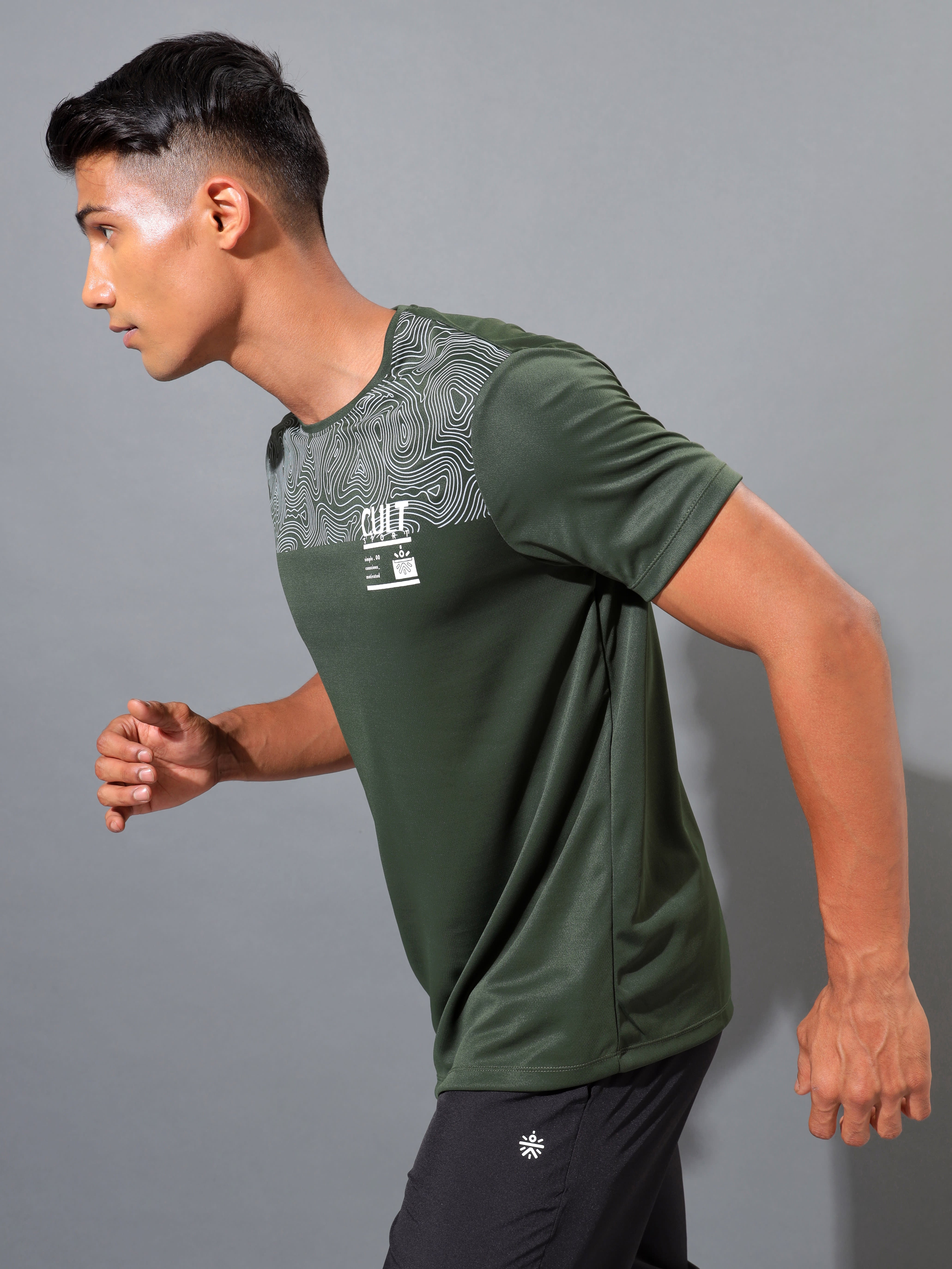 Active T-shirt with Placement Graphic