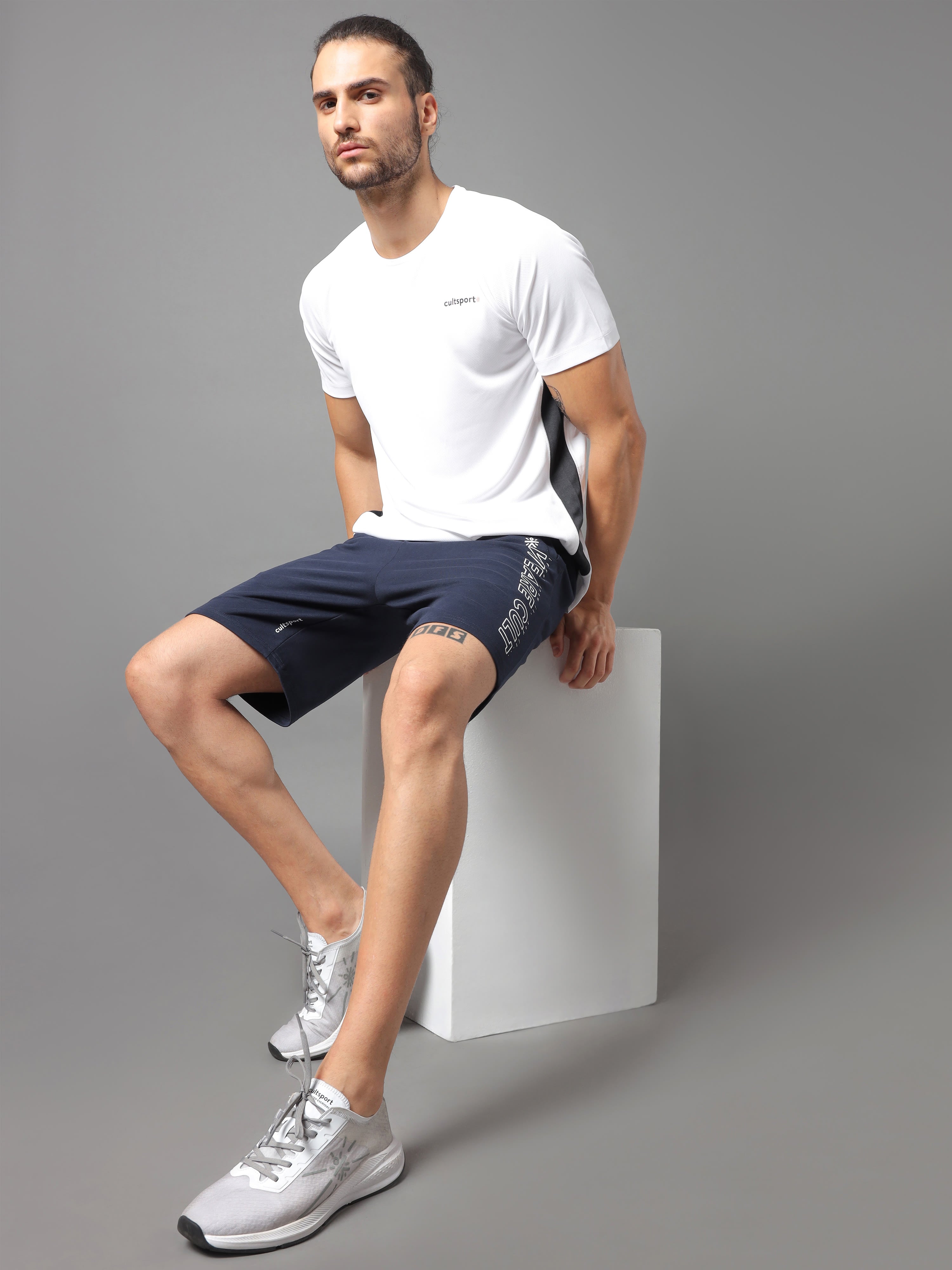 Graphic Print Shorts