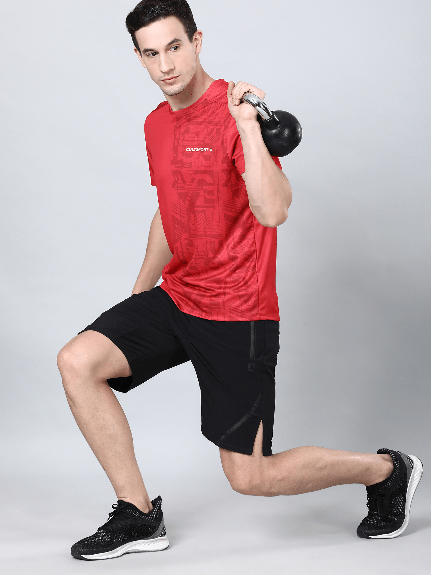 Dugout 2-face Red Gym Tee