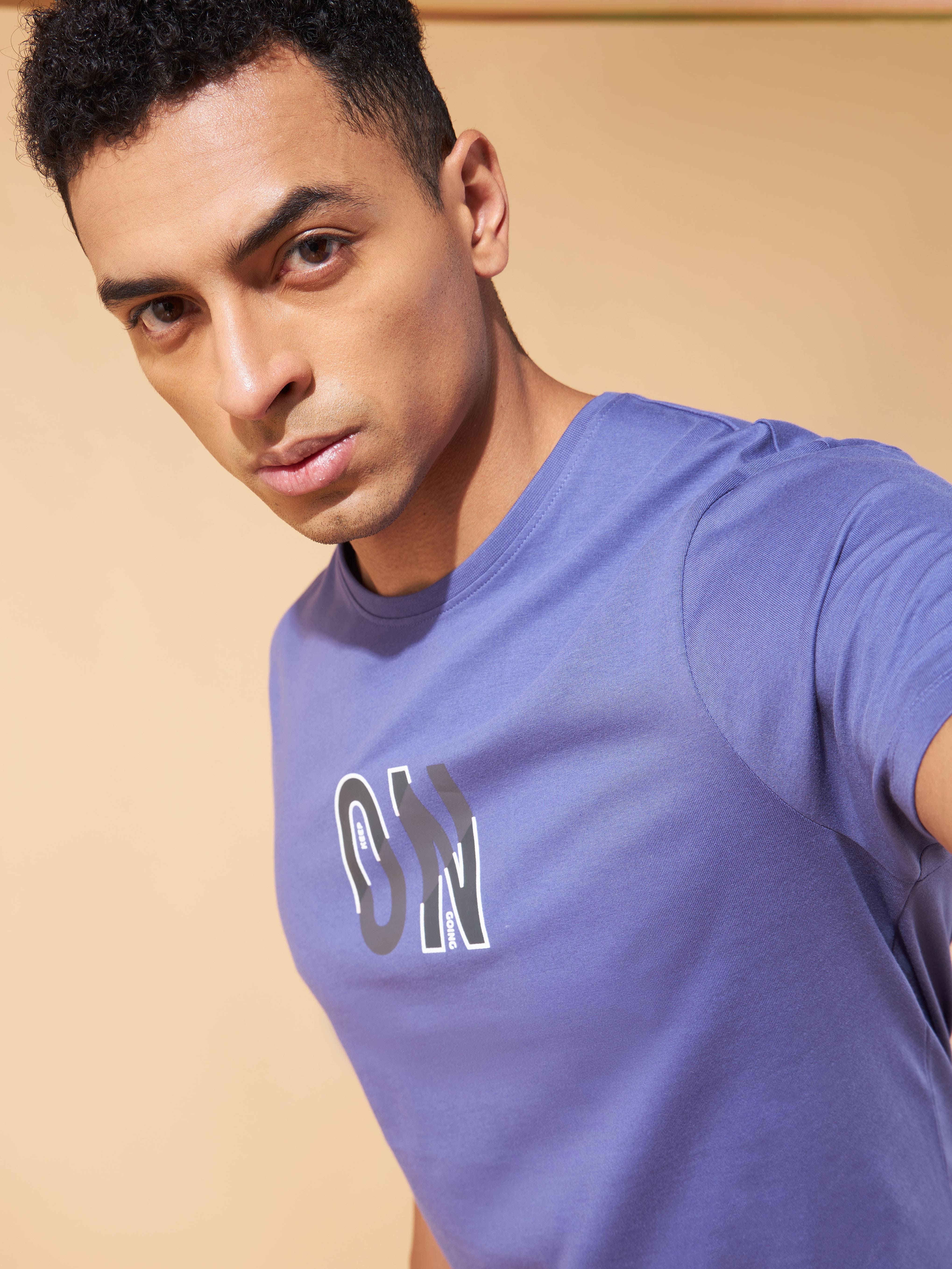 Keep On Going Print T-shirt