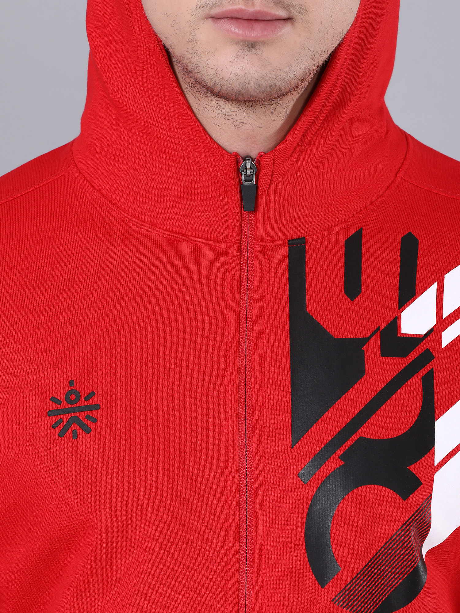 Intel Abstract Red Sweatshirt