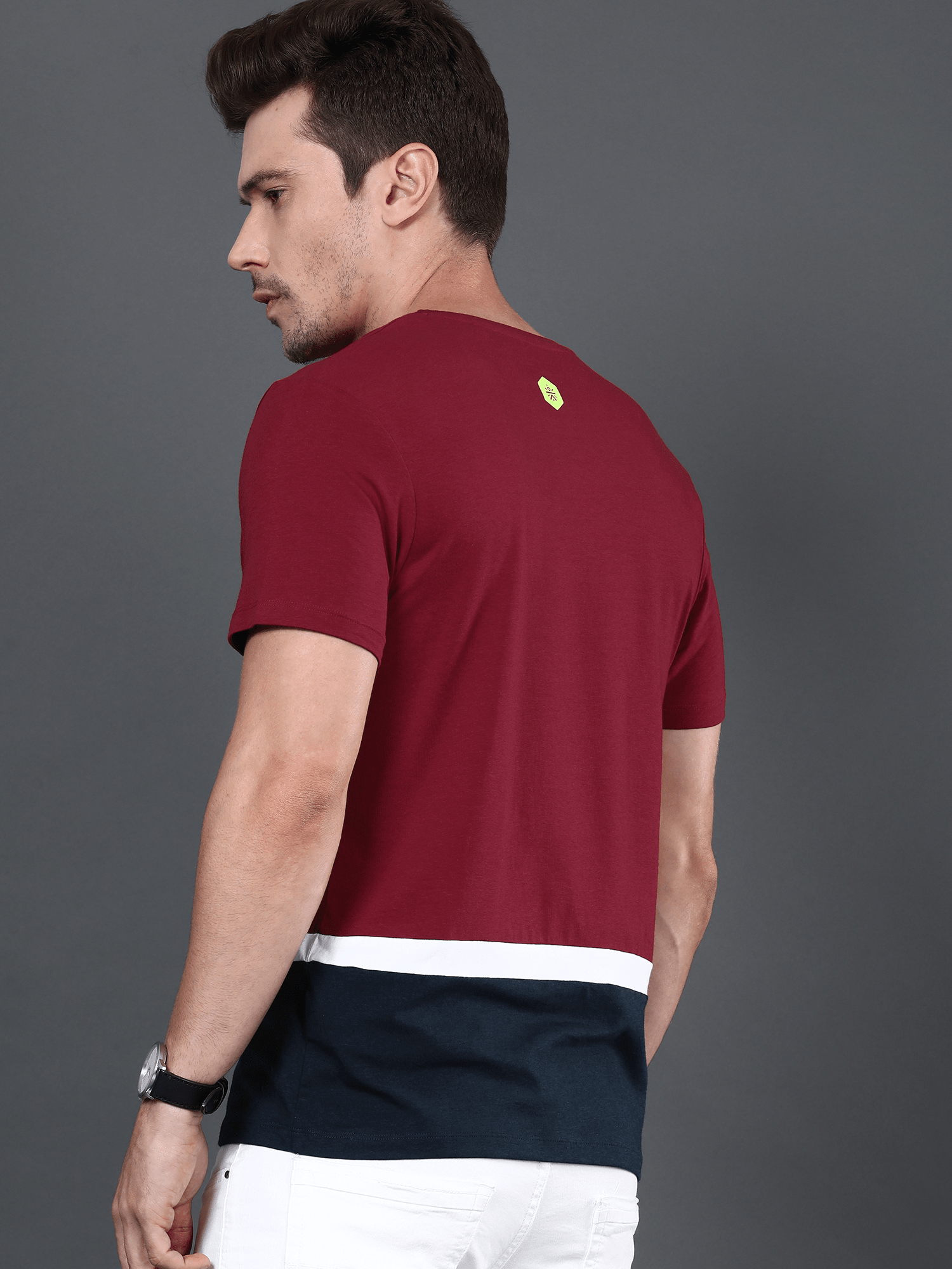 Bamboo Cloud Burgundy Casual Tee